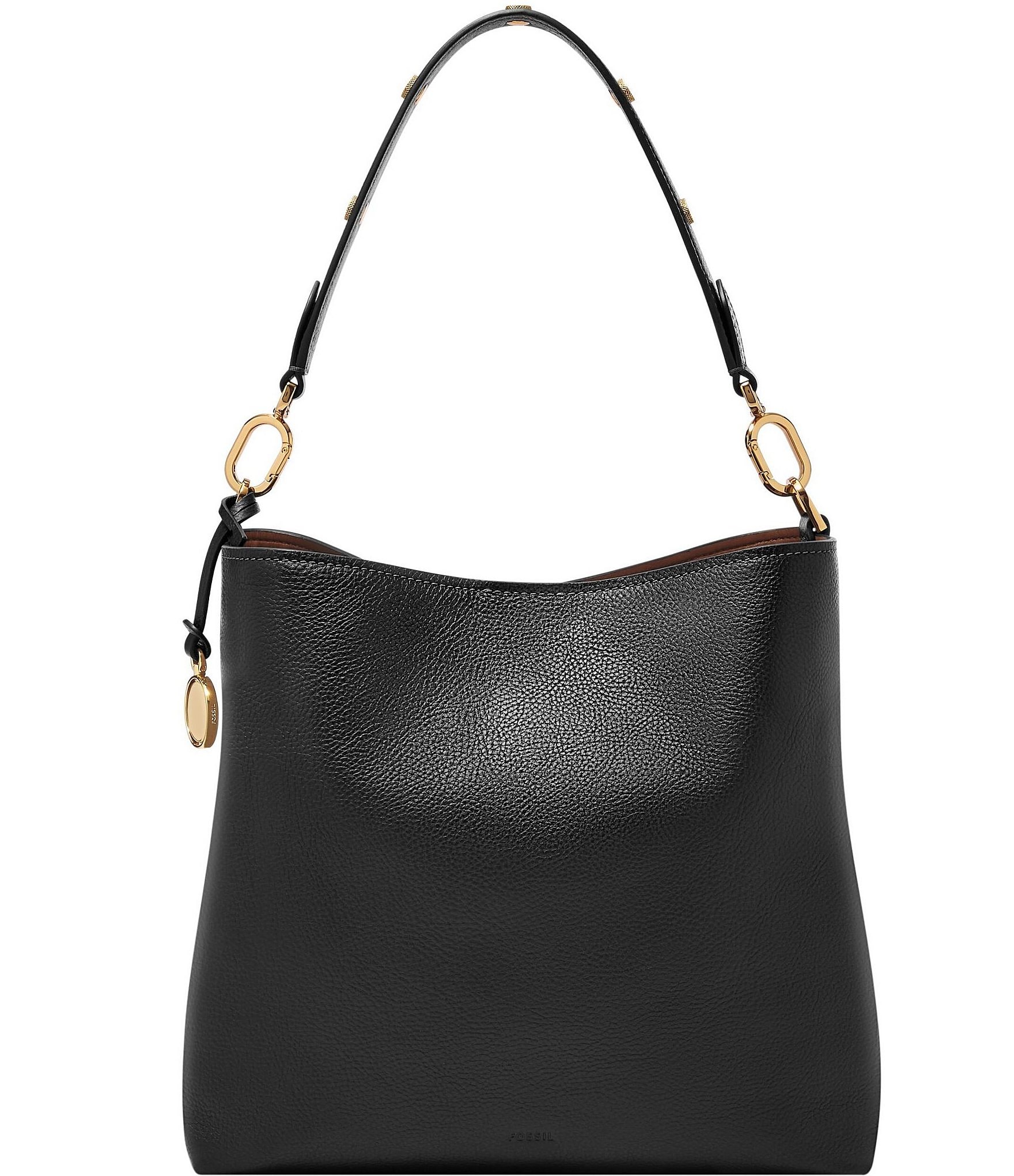 Fossil Jessie Leather Bucket Shoulder Bag