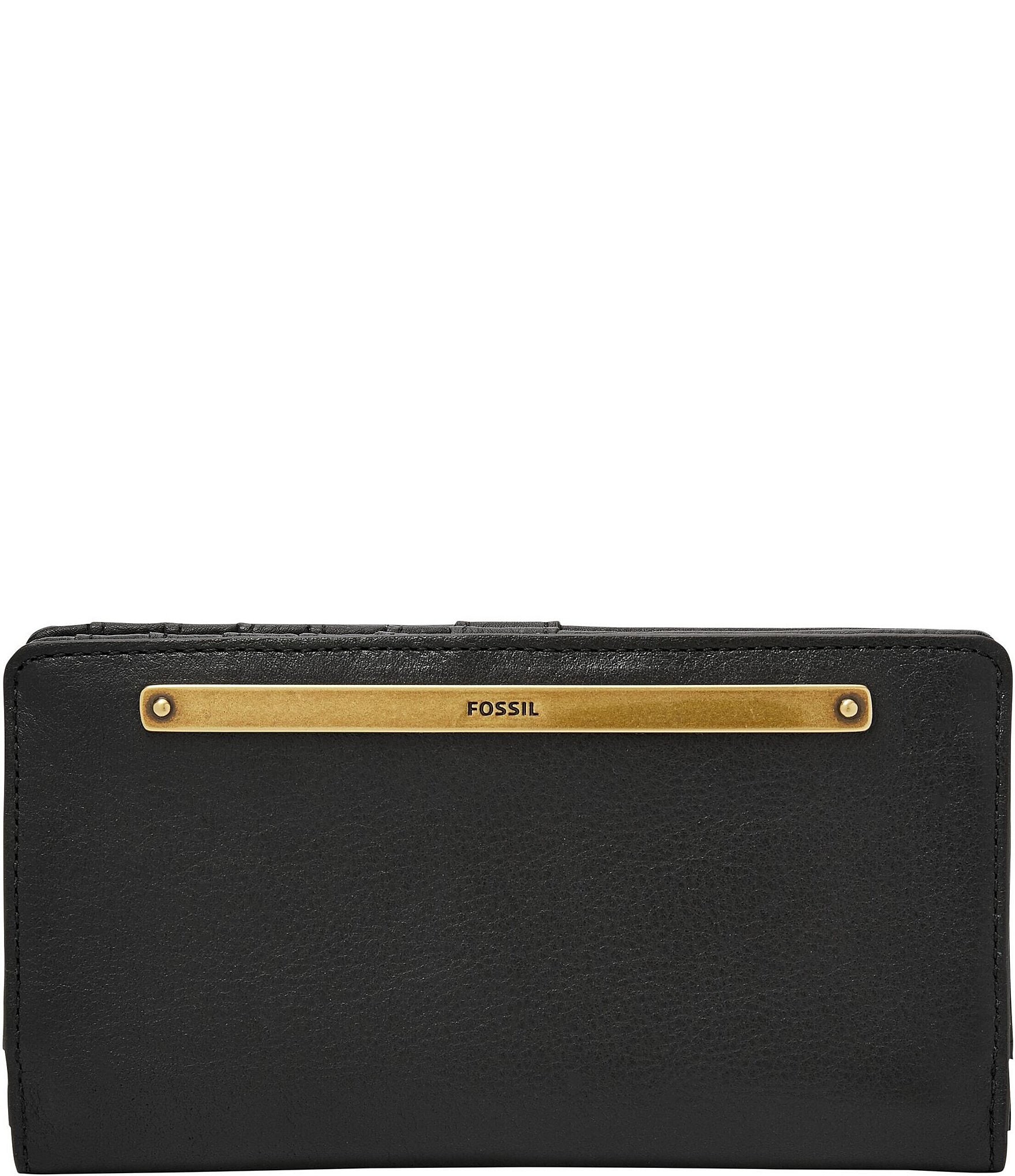 Fossil Liza Slim Snap Bifold Wallet