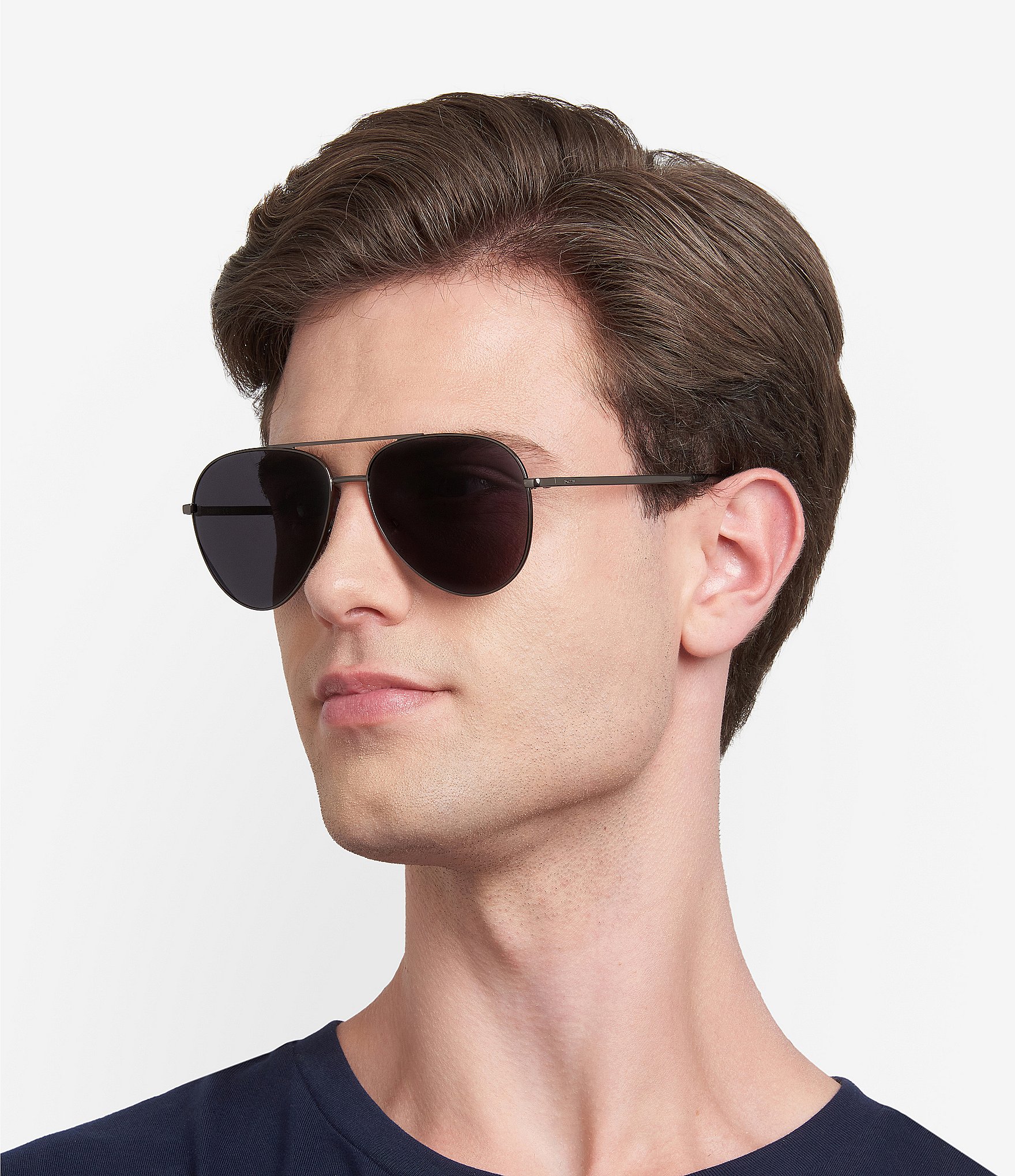 Fossil Men's FOS3176 60mm Aviator Sunglasses