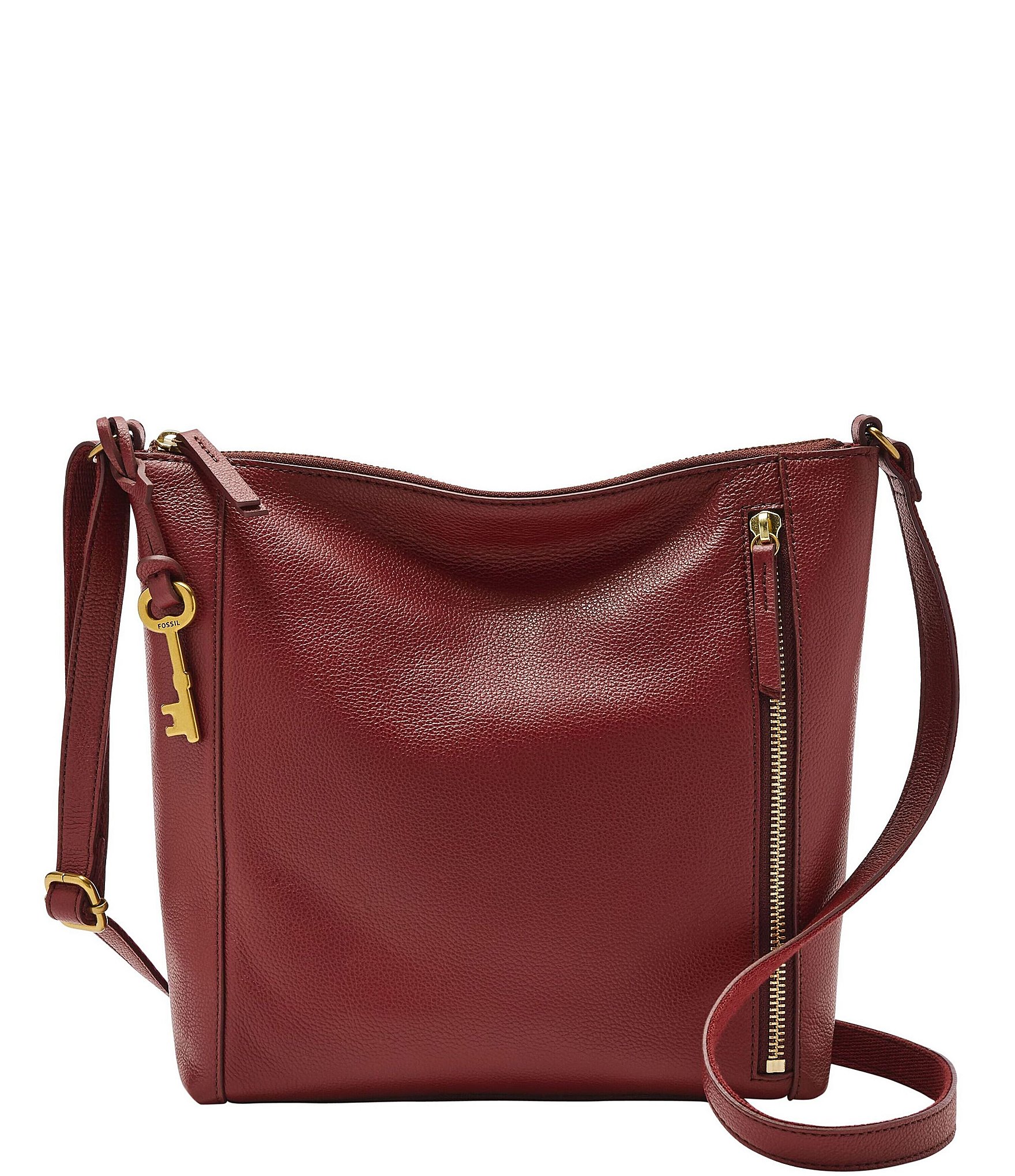 fossil tara leather crossbody bag