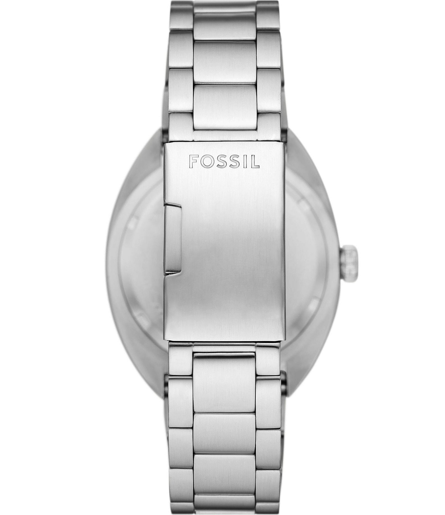 Fossil Women's Breaker Three-Hand Date Stainless Steel Bracelet Watch