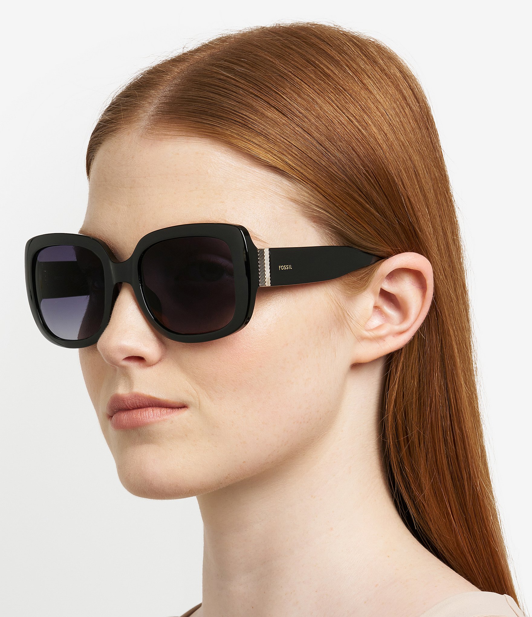 Fossil Women's FOS 2157/G/S 54mm Square Sunglasses