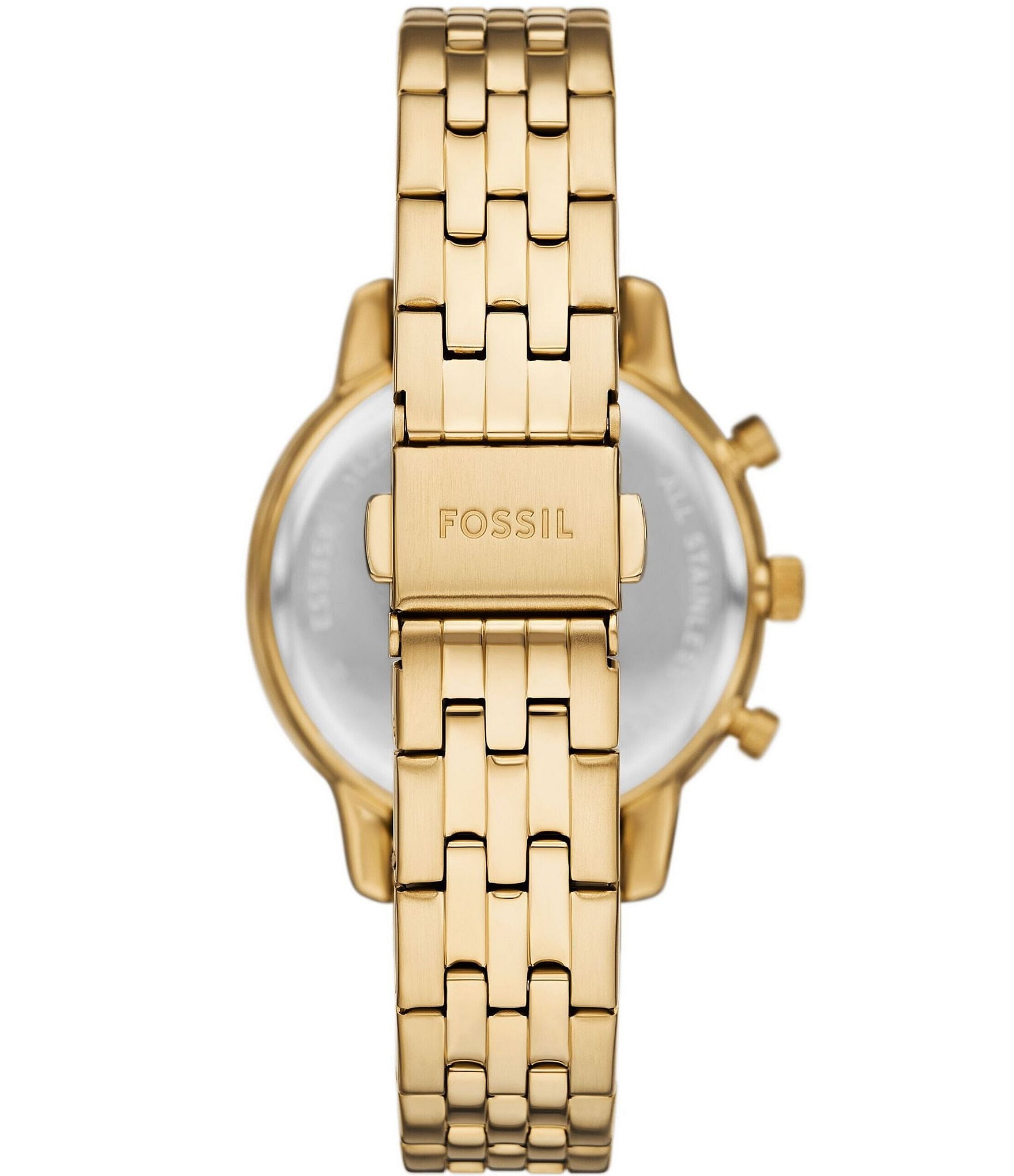 Fossil Women's Neutra Chronograph Gold Tone Stainless Steel Bracelet Watch