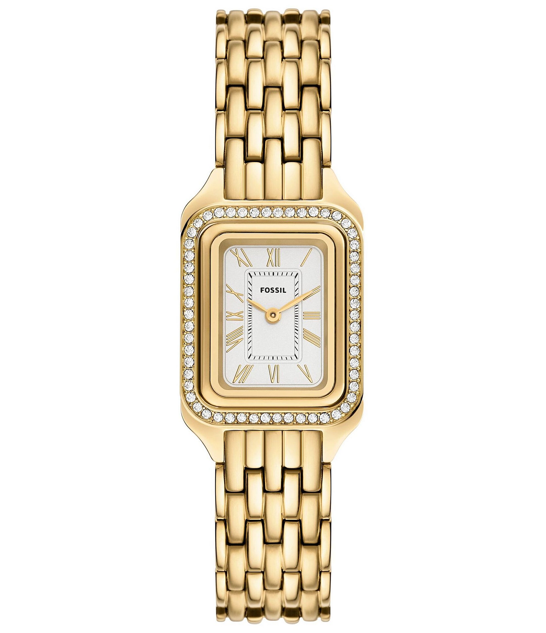 Fossil Women's Raquel Quartz Two-Hand Gold Tone Stainless Steel Watch