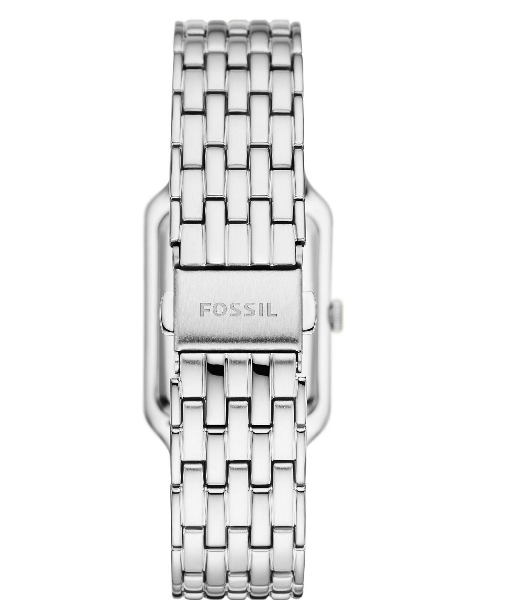 Fossil Women's Raquel Three-Hand Date Stainless Steel Bracelet Watch