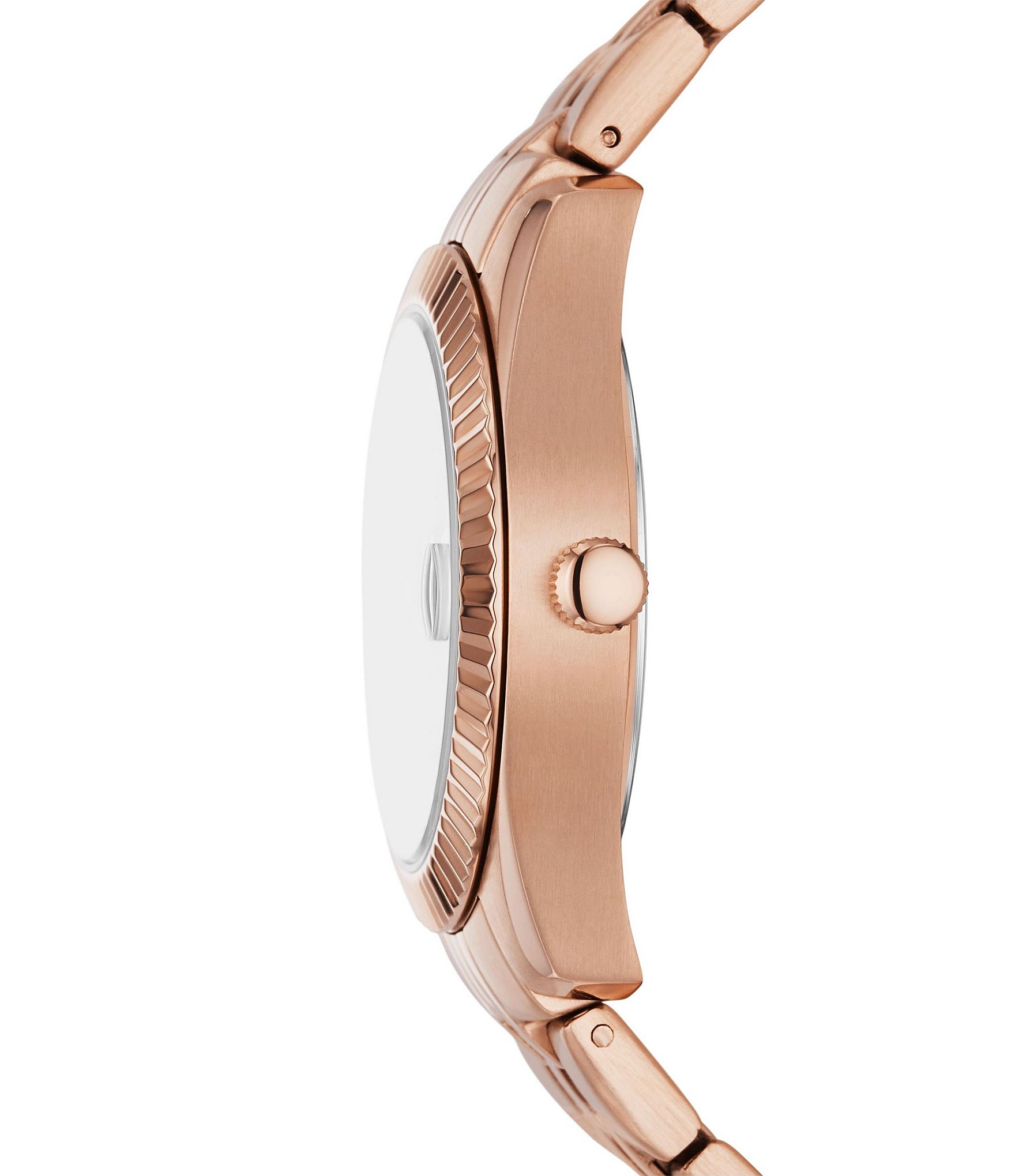 Fossil Women's Scarlette Rose Gold Stainless Steel Bracelet Watch