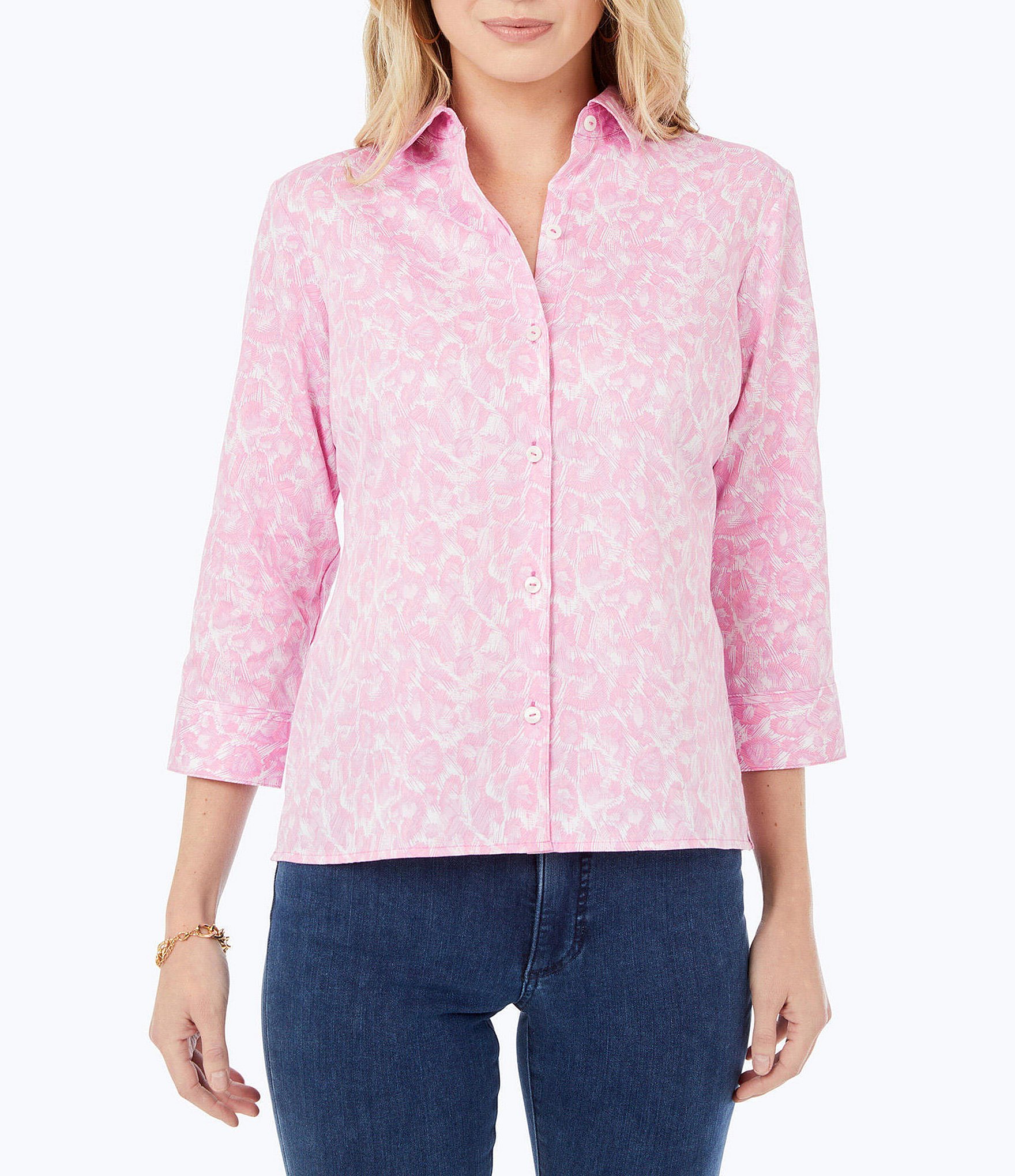 Foxcroft 3/4 Sleeve Women's Tops & Dressy Tops | Dillard's