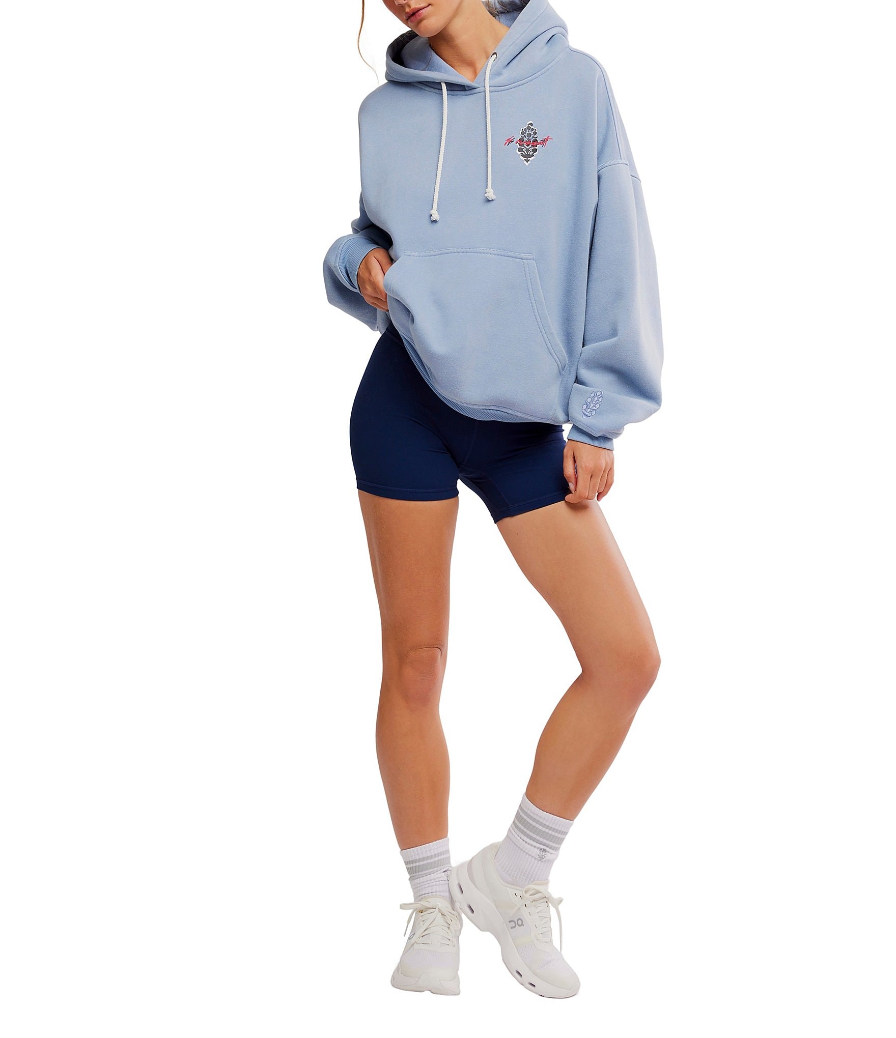 FP Movement CTW Final Call Front Logo Long Sleeve Knit Hoodie