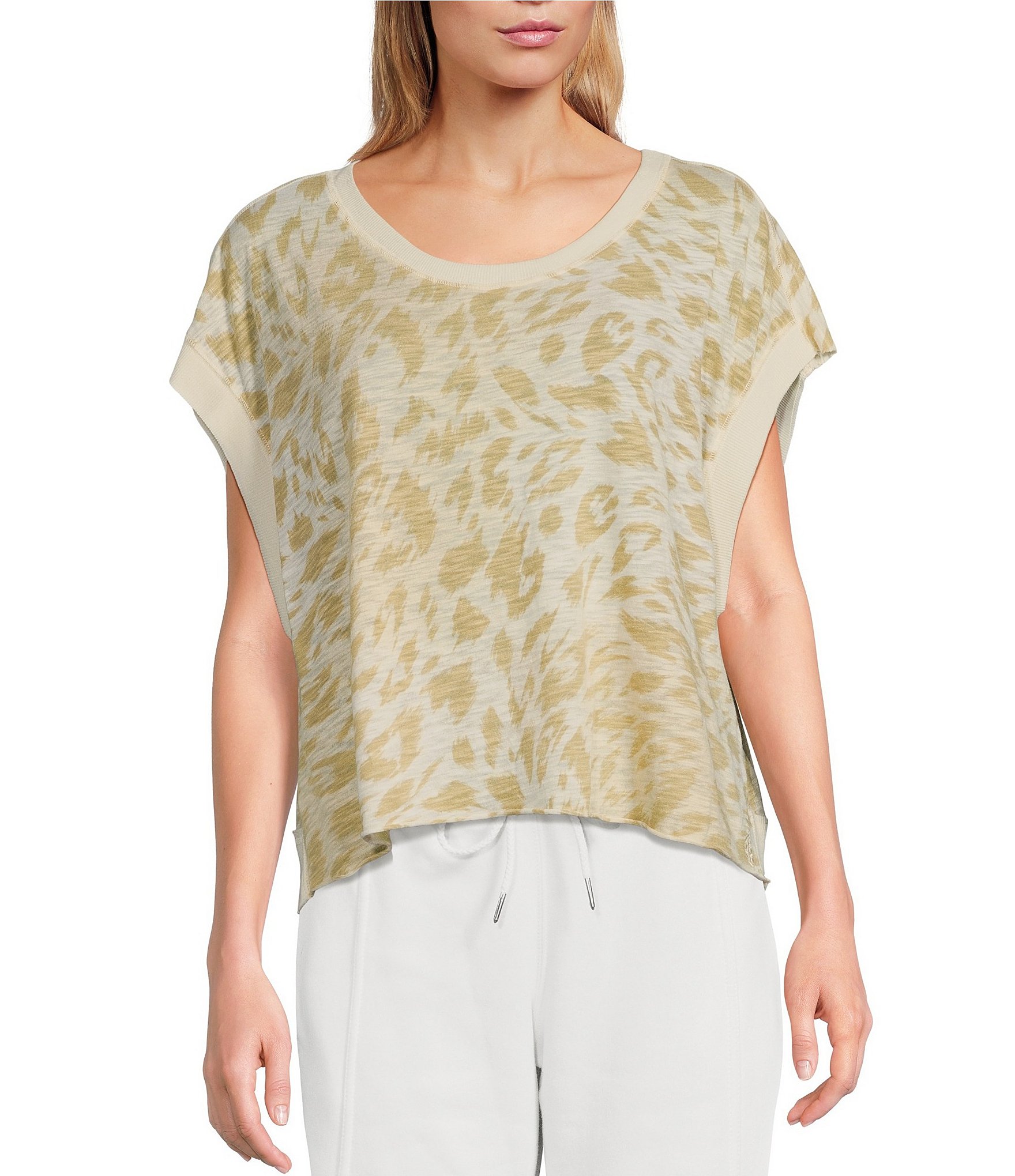 Free people leopard sweater best sale