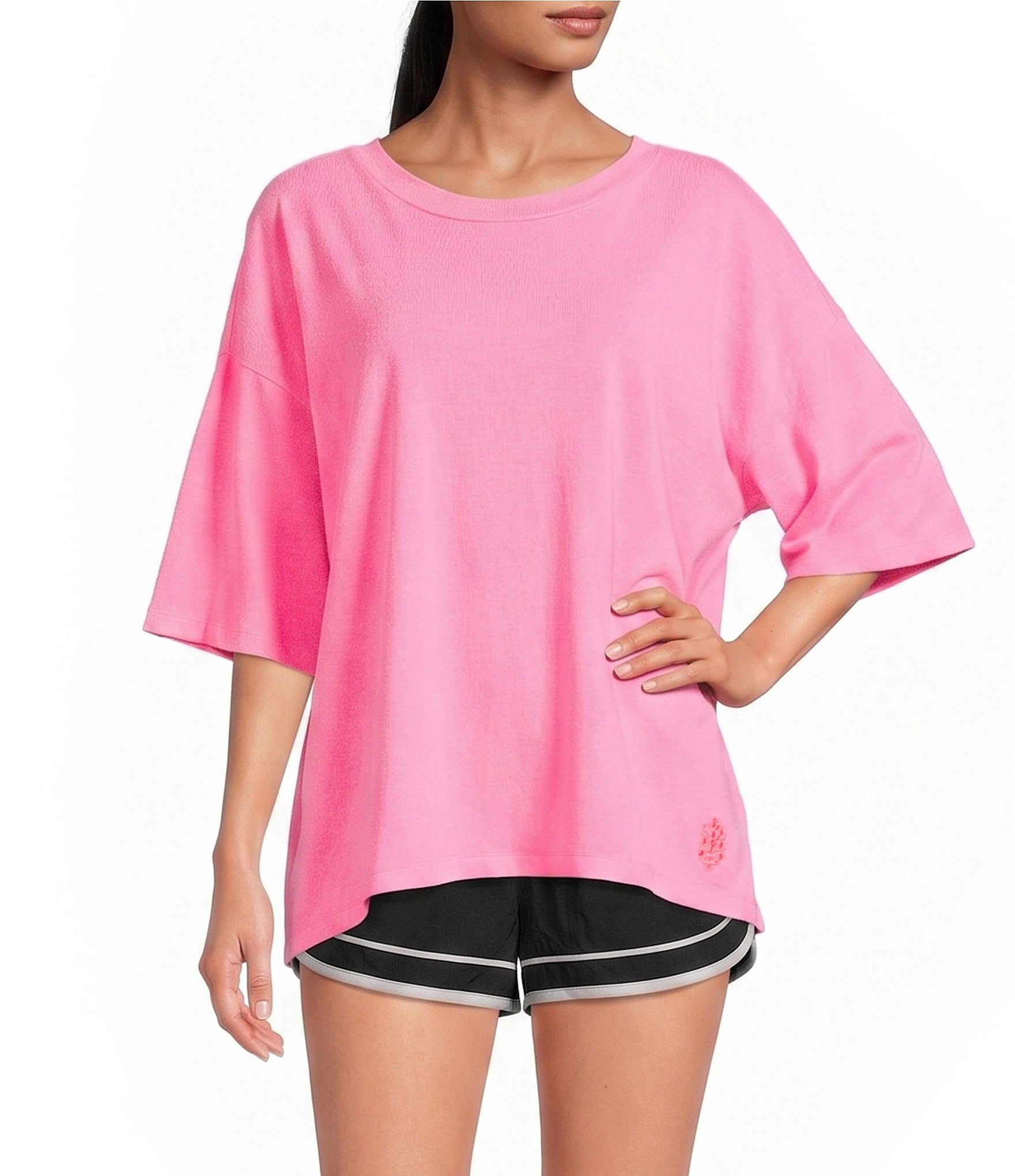 FP Movement Tackle Tee Scoop Neck Short Sleeve Boxy Tee