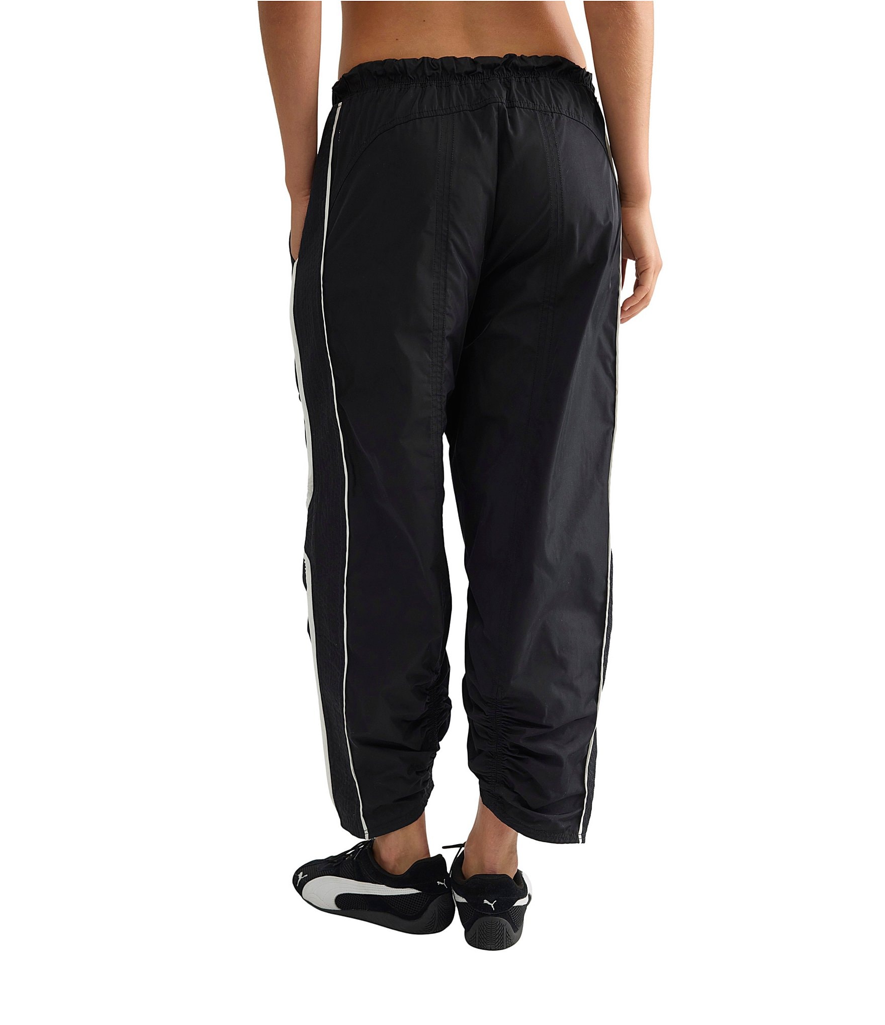 FP Movement Track Star Mid Rise Barrel Leg Ankle Length Pants