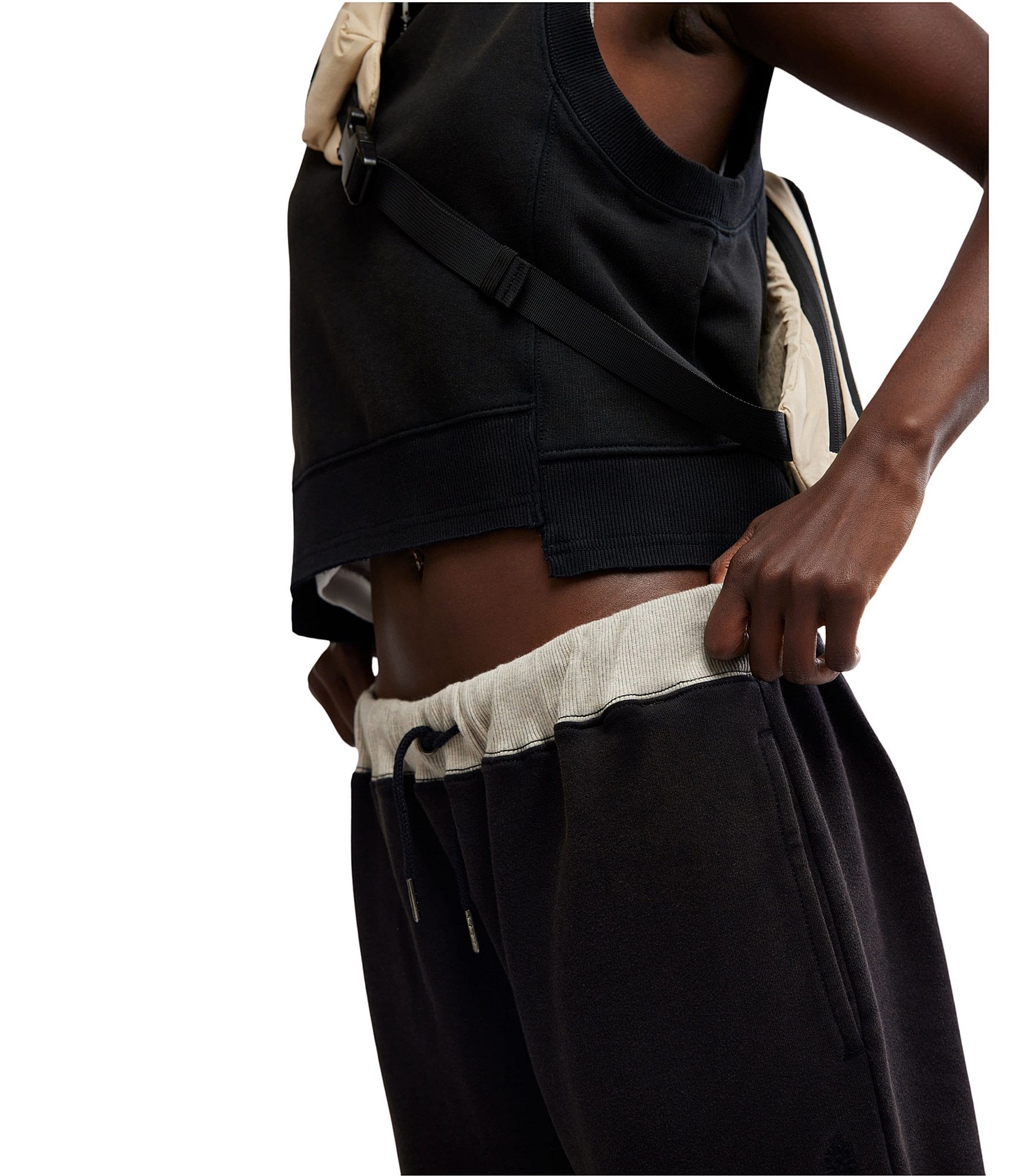 FP Movement You Wish High Rise Barrel Drawstring Waistband Pants