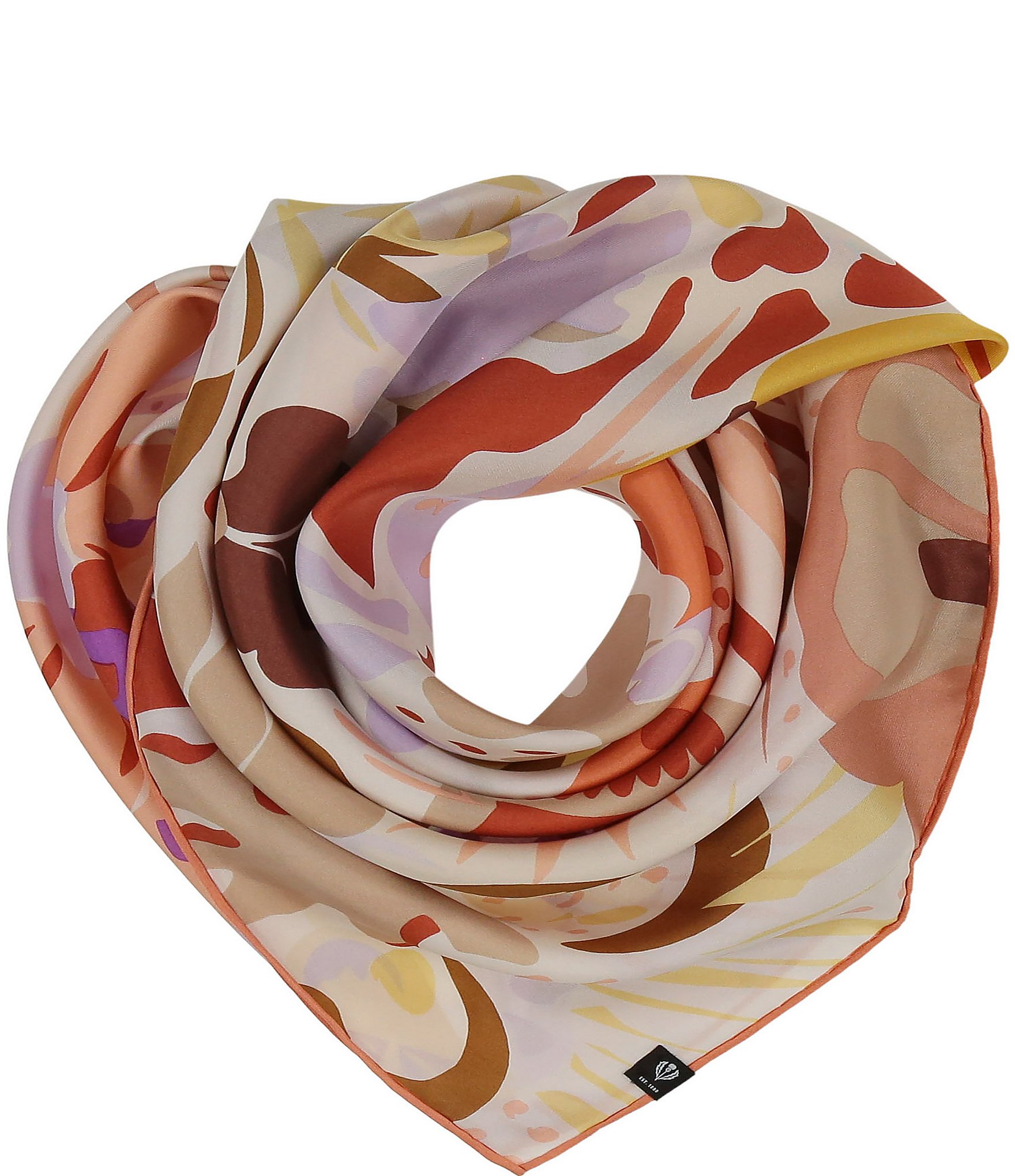 Fraas Birds Of Paradise Silk Square Scarf