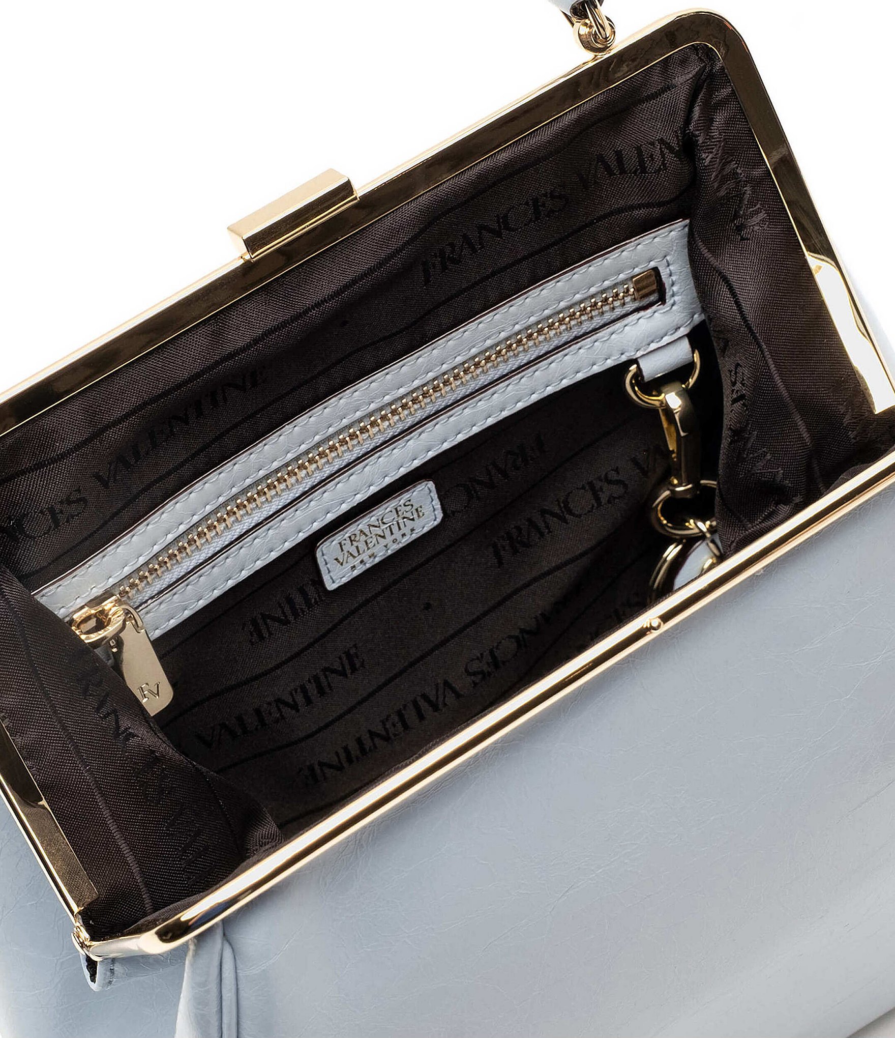 FRANCES VALENTINE Katherine Frame Handle Shoulder Bag