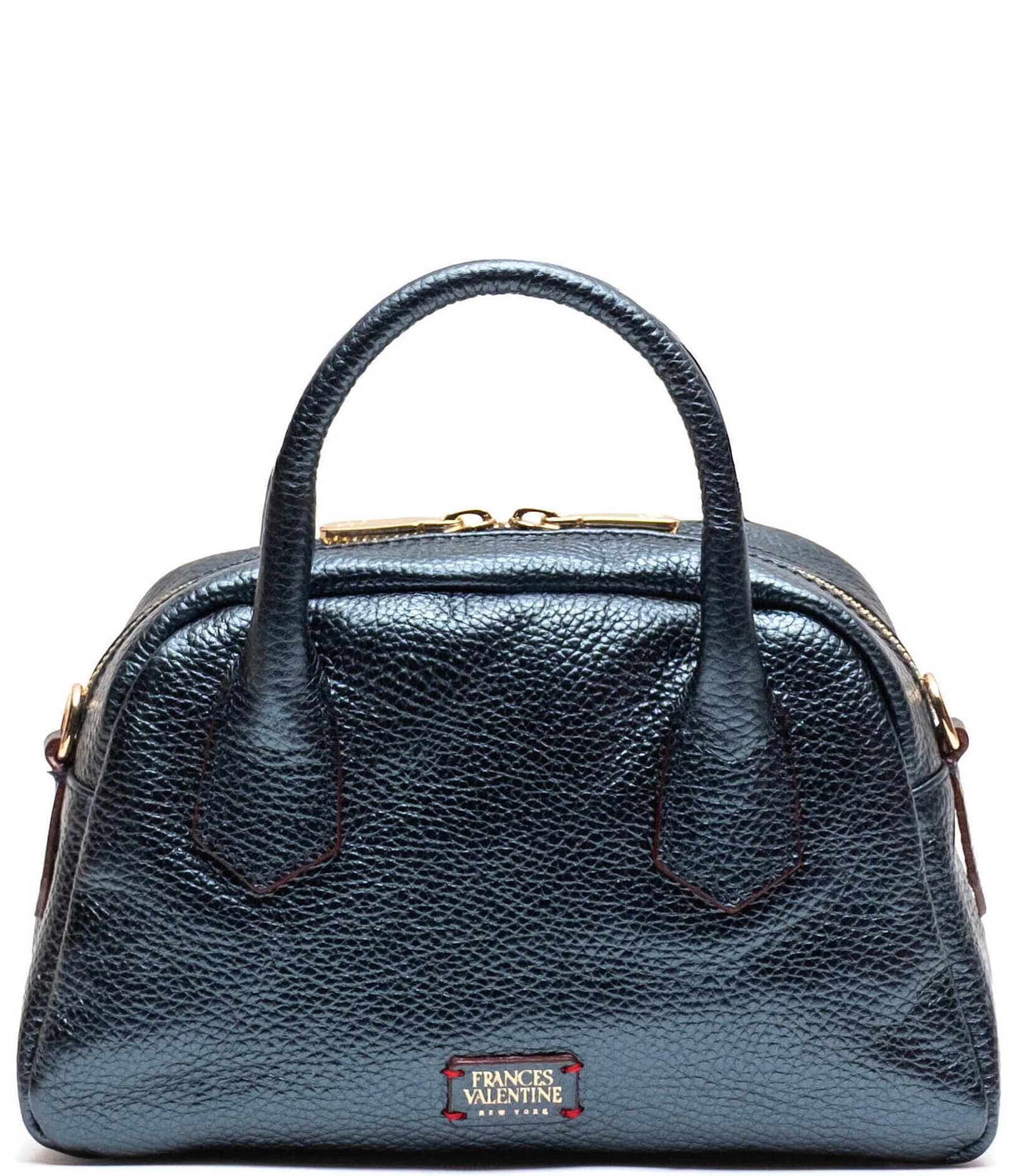 FRANCES VALENTINE Mini Bowler Satchel Bag
