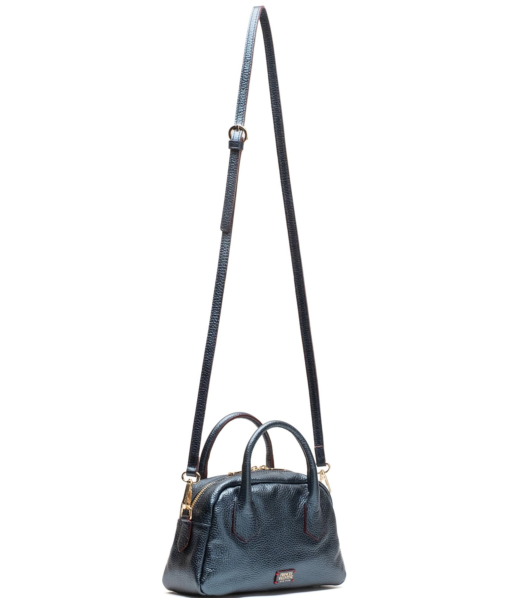FRANCES VALENTINE Mini Bowler Satchel Bag