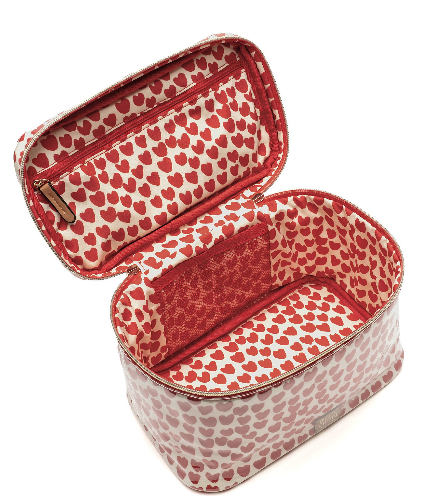 FRANCES VALENTINE Train Case Cosmetic Bag