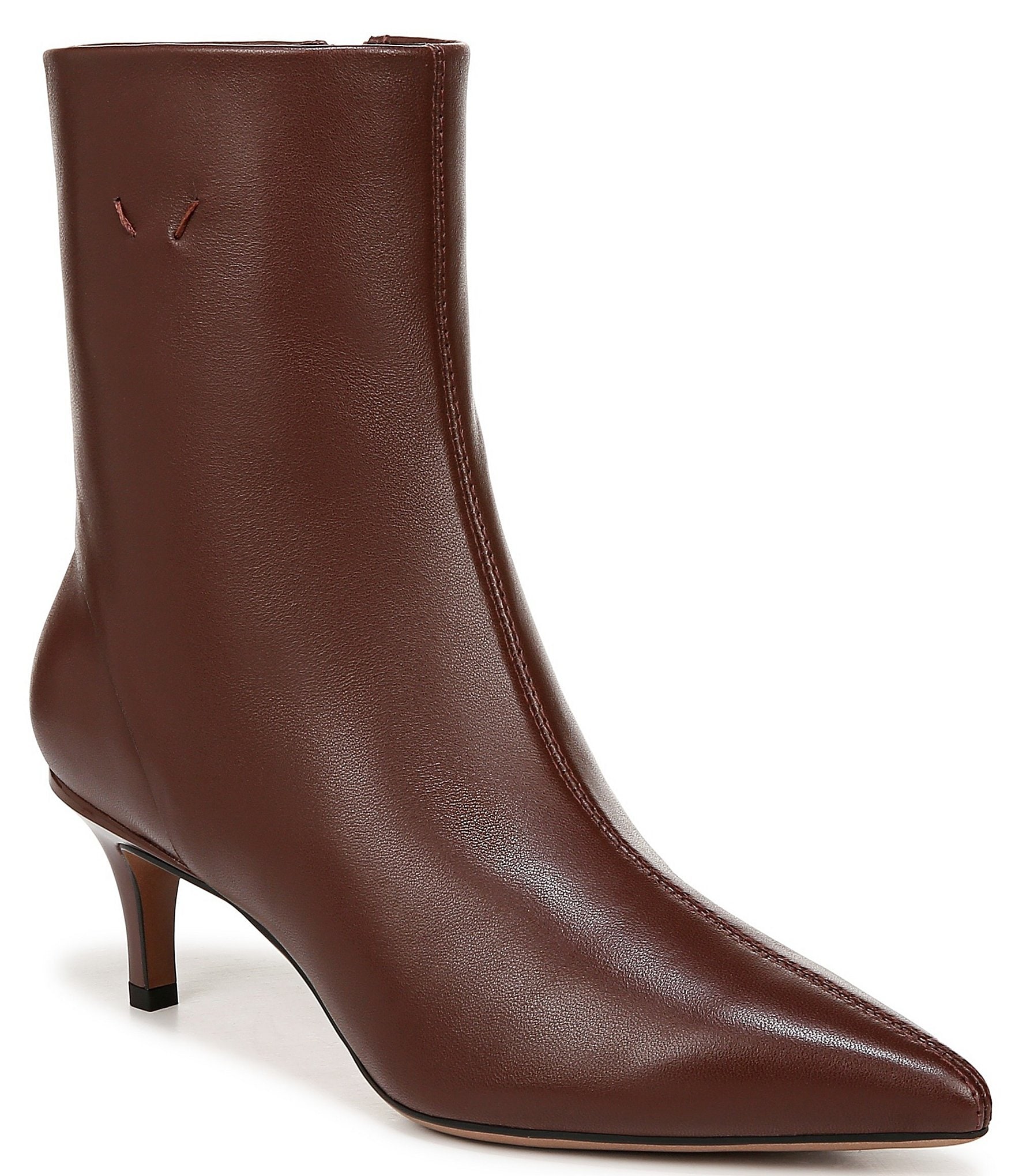 Franco Sarto Anna Leather Dress Booties Dillard s