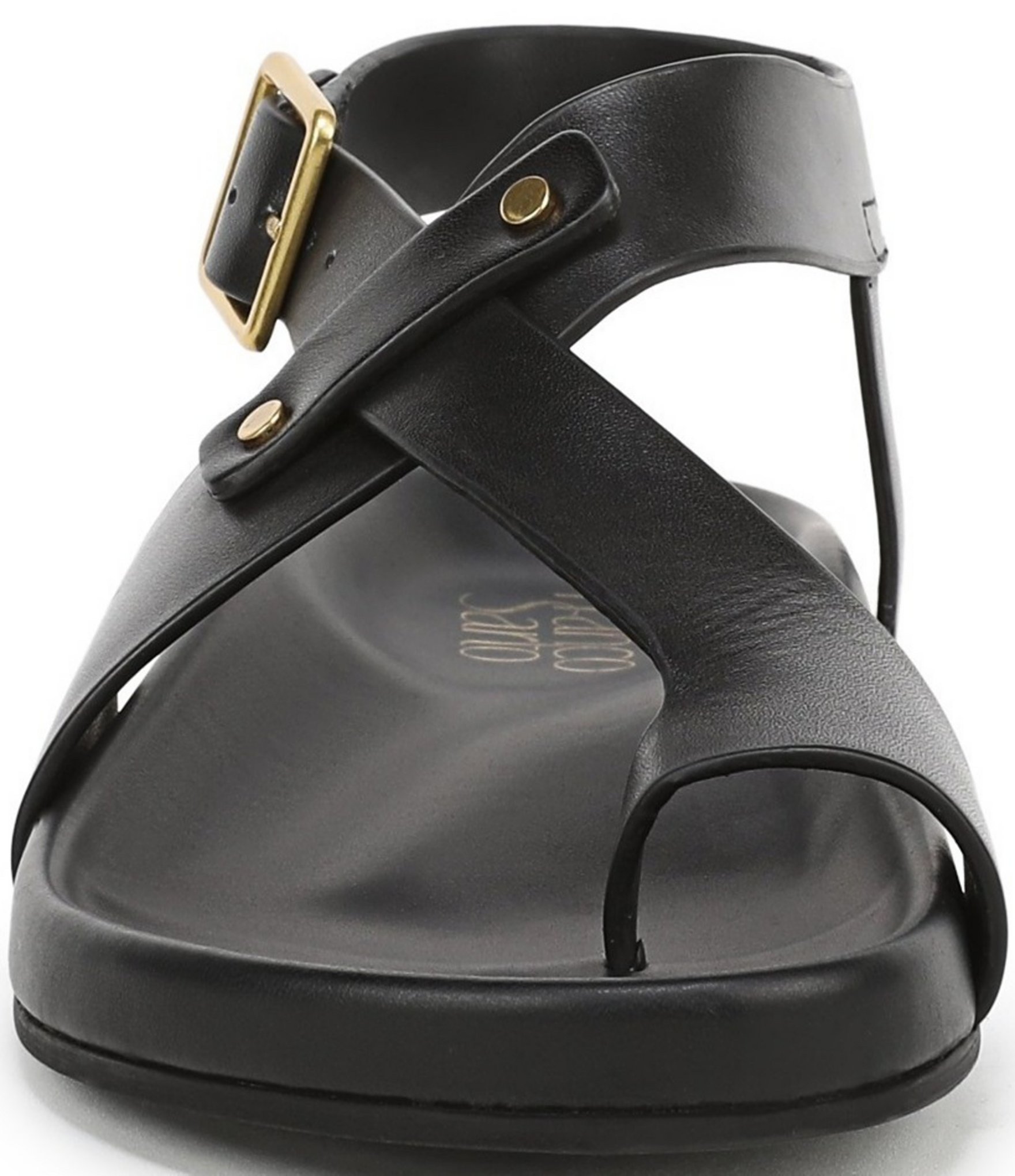 Franco Sarto Blair Leather Toe Loop Sandals