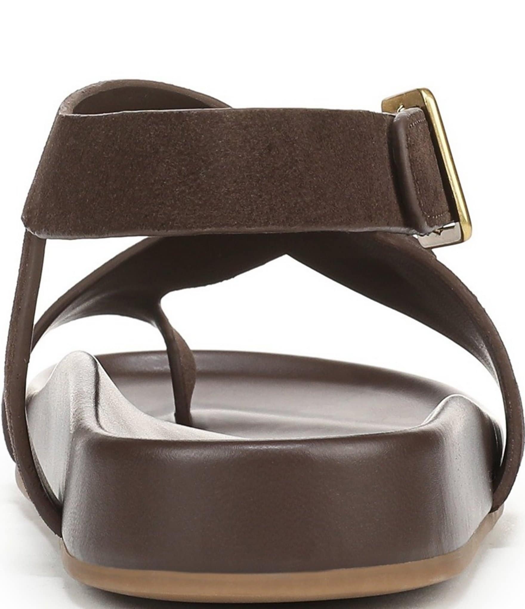 Franco Sarto Blair Suede Toe Loop Sandals