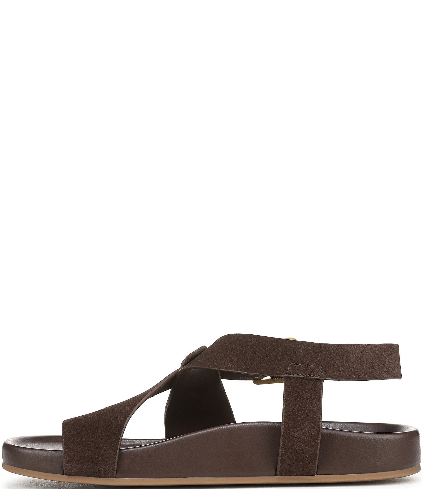 Franco Sarto Blair Suede Toe Loop Sandals