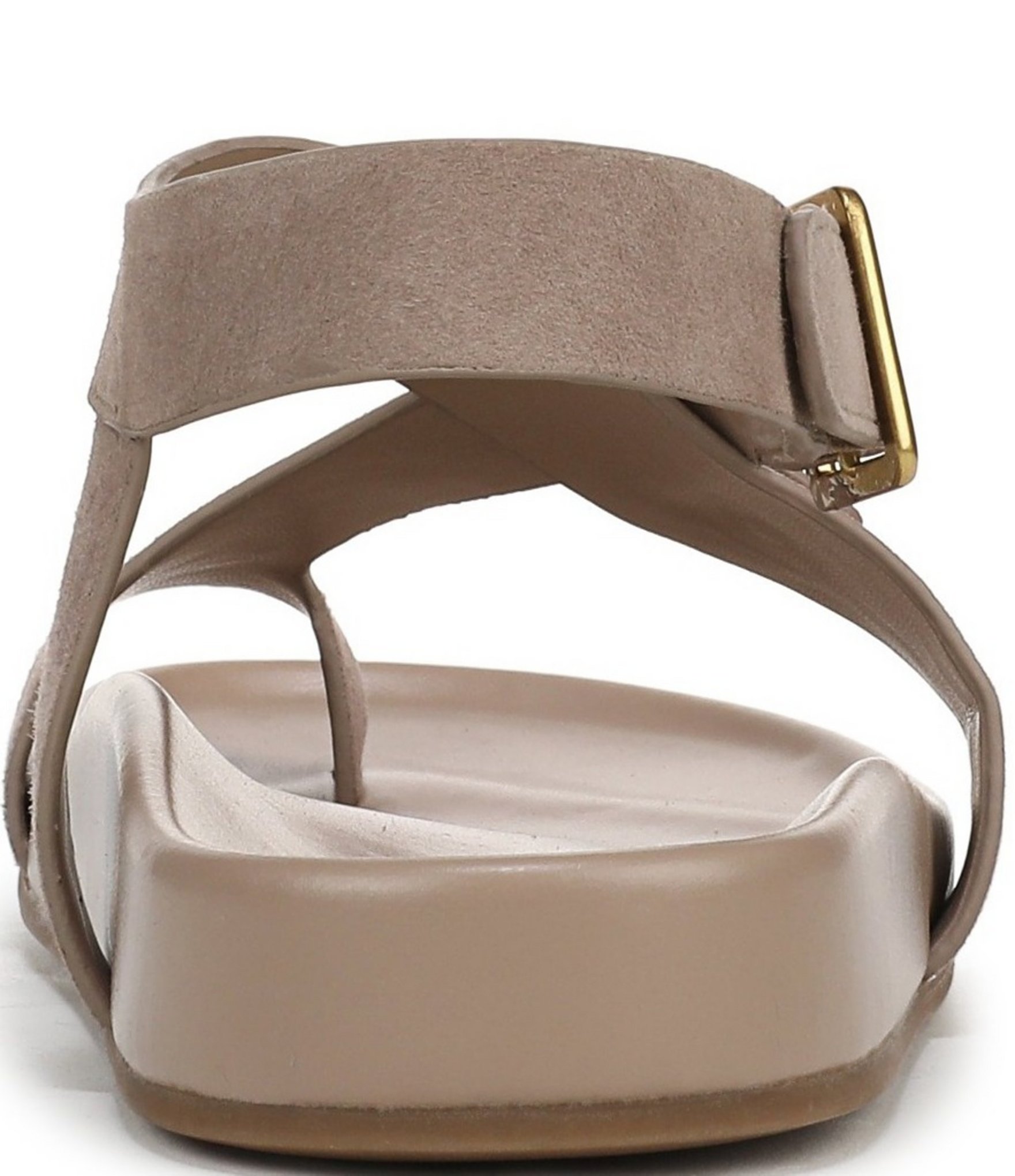 Franco Sarto Blair Suede Toe Loop Sandals