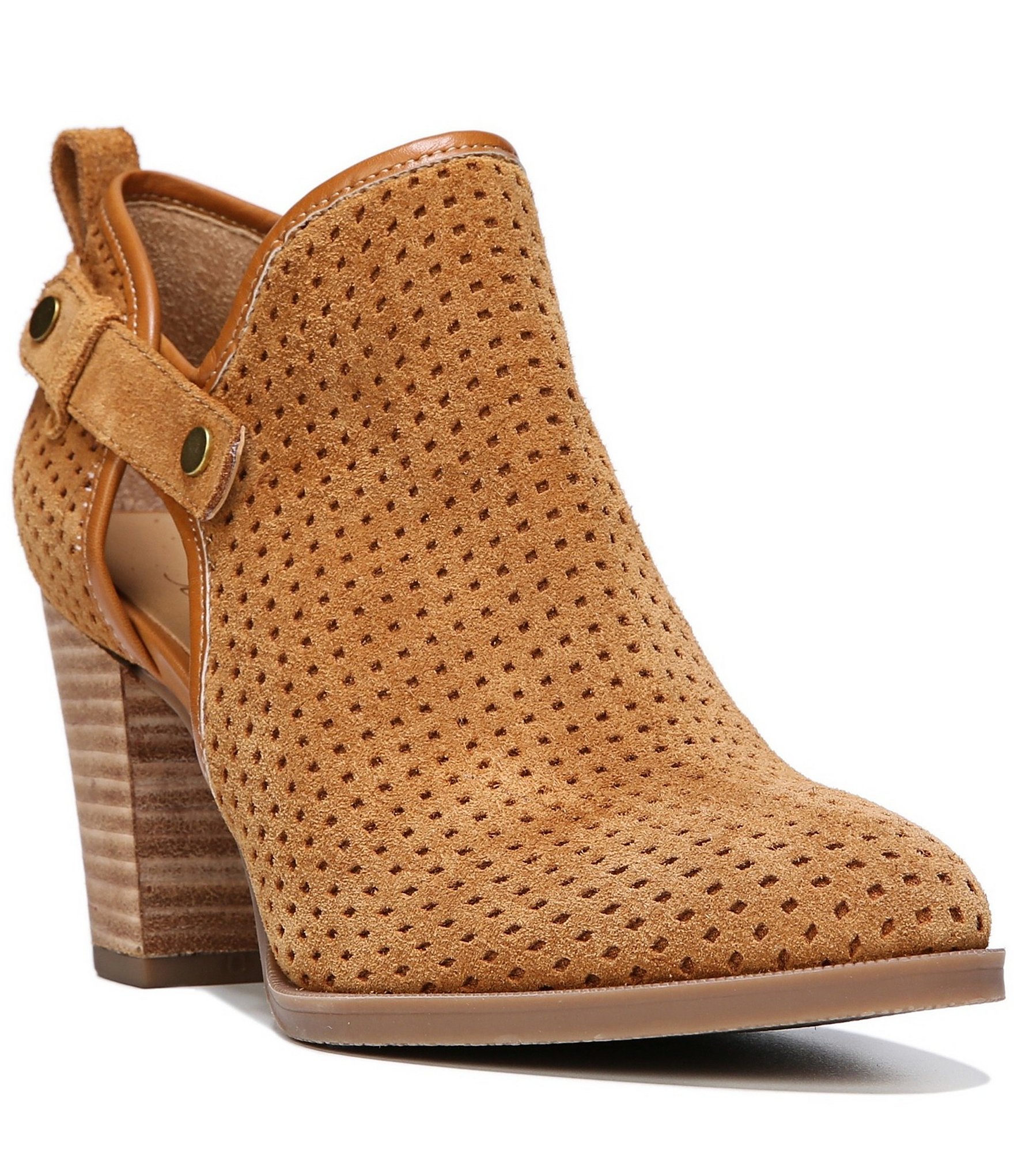 franco sarto dakota perforated booties
