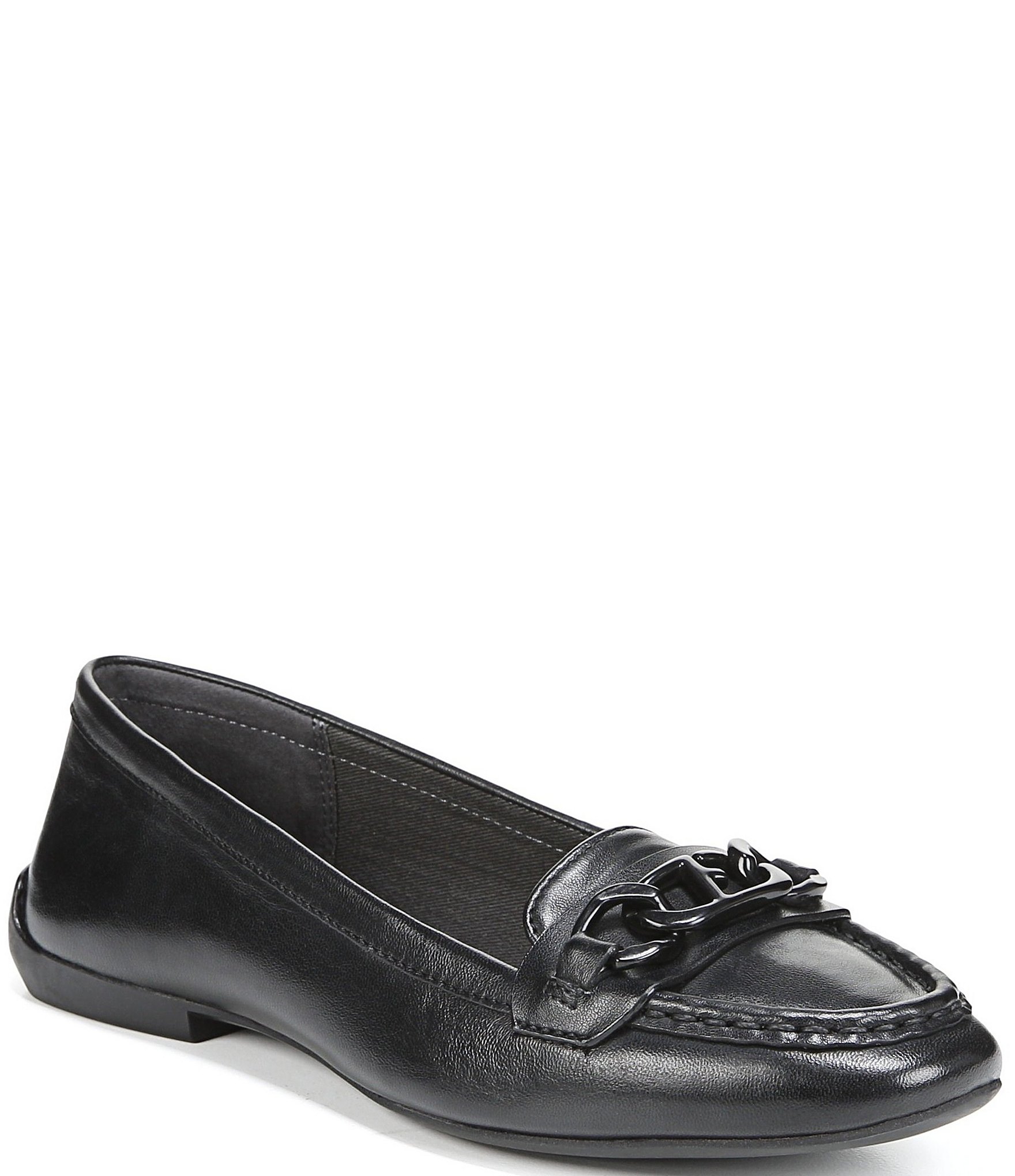 Franco Sarto Farah Leather Chain Loafers | Dillard's