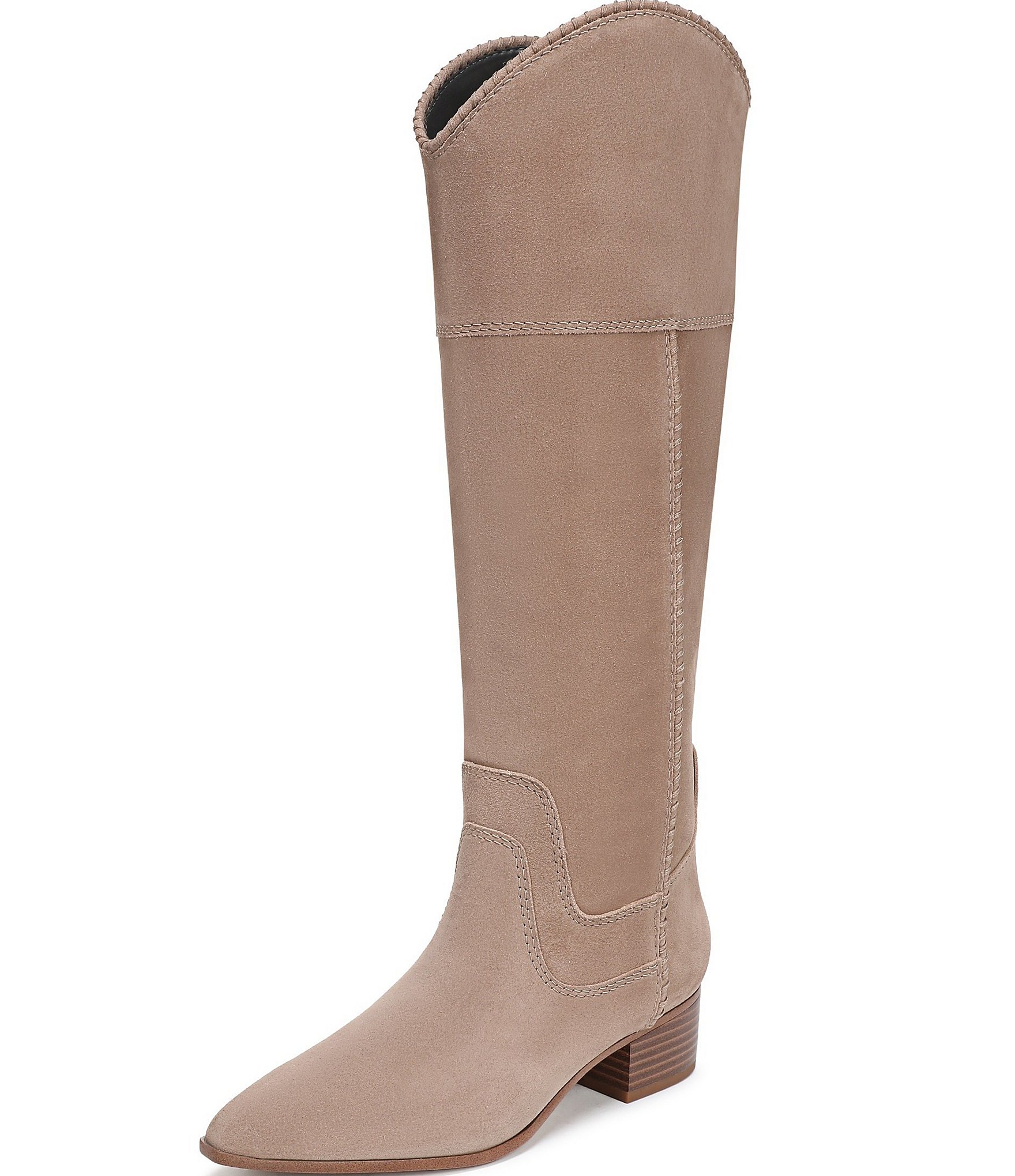 Franco Sarto Finleah Tall Suede Slouchy Boots