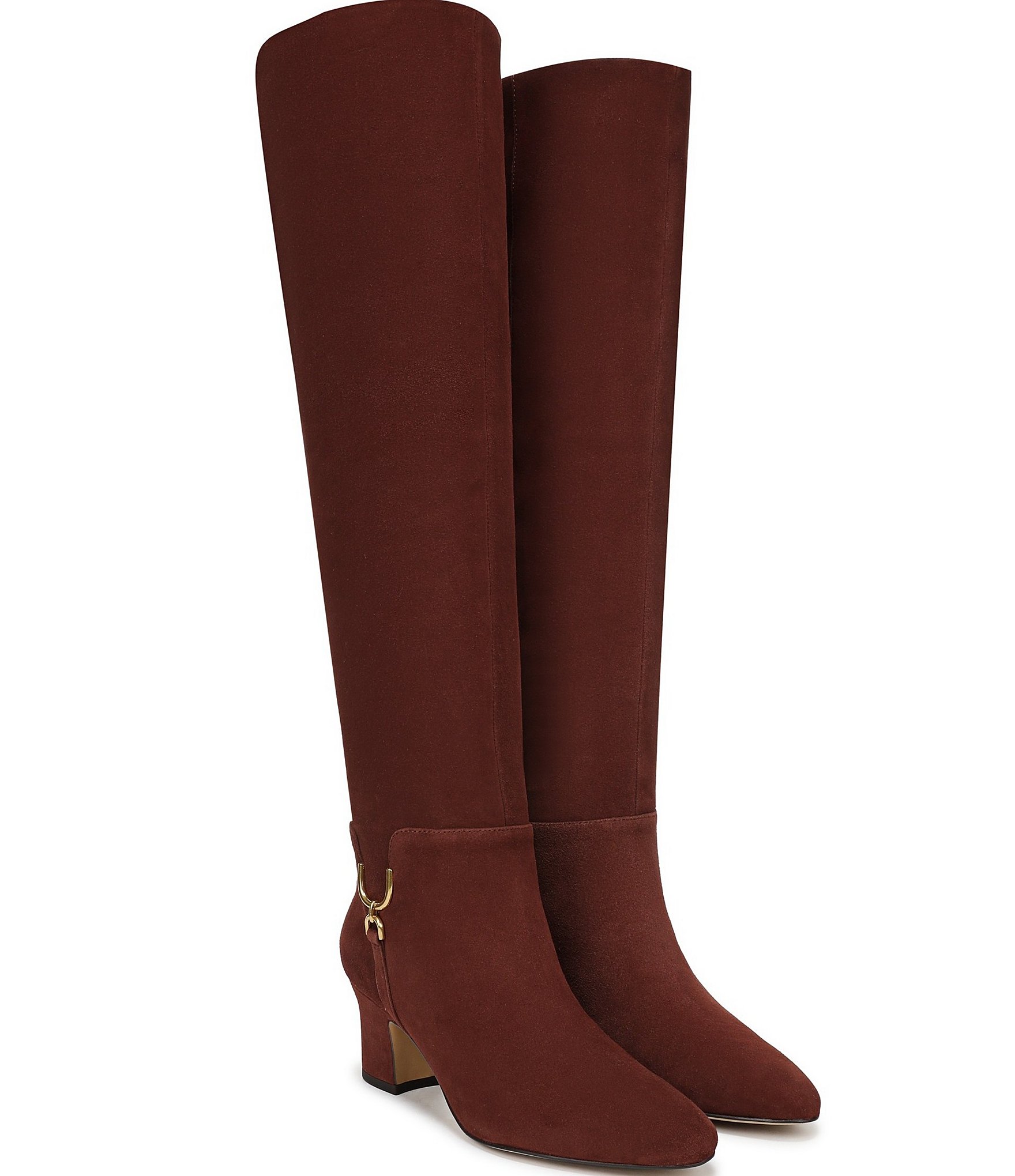 Franco Sarto Flexa Coley Suede Over the Knee Boots