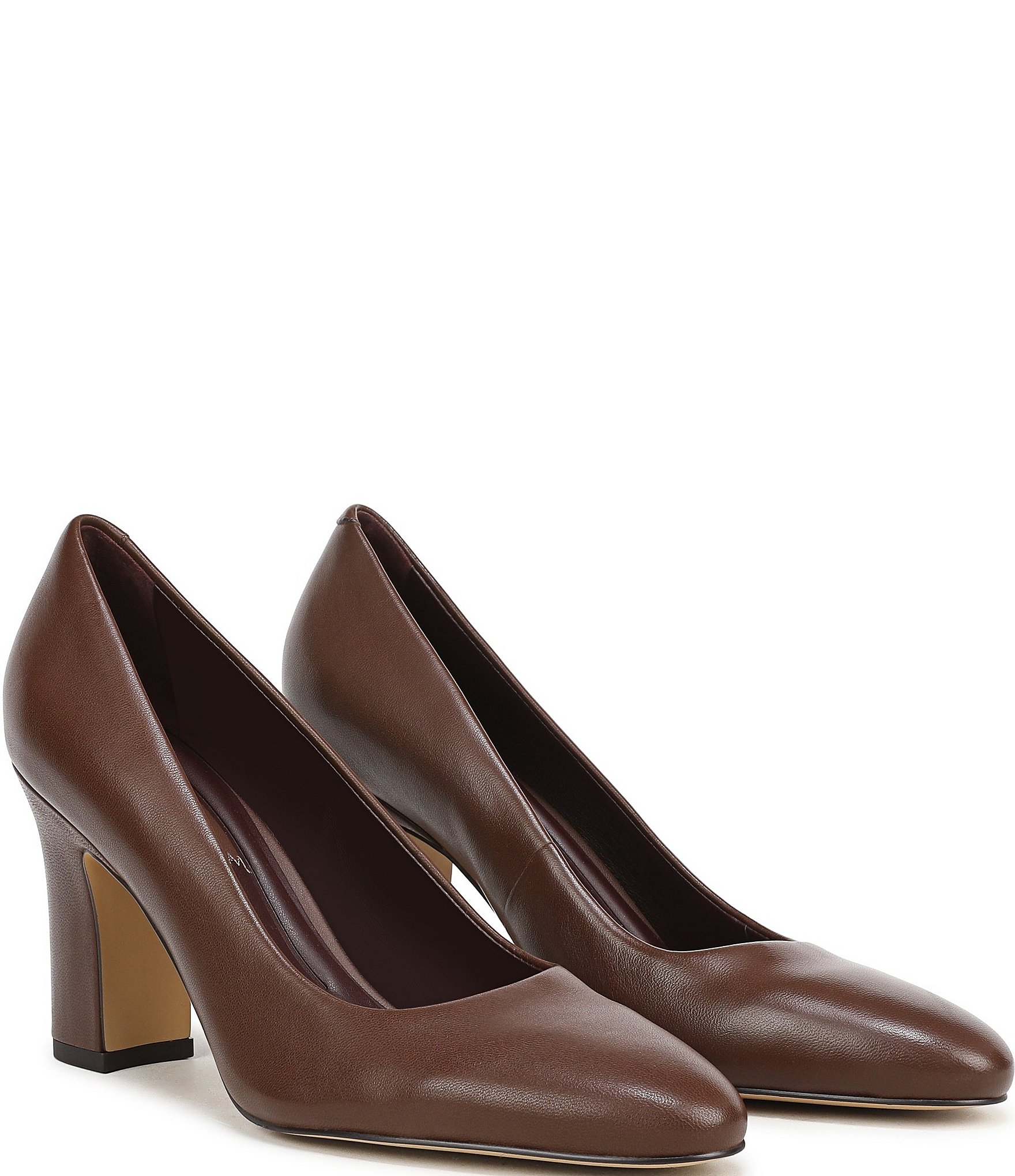Franco Sarto Flexa Junia Leather Pointed Toe Pumps