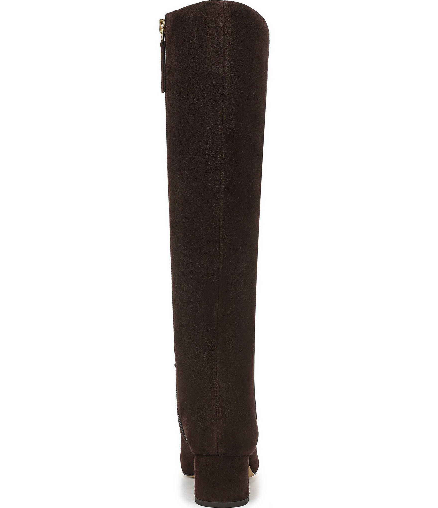 Franco Sarto Flexa Shara Suede Square Toe Tall Boots