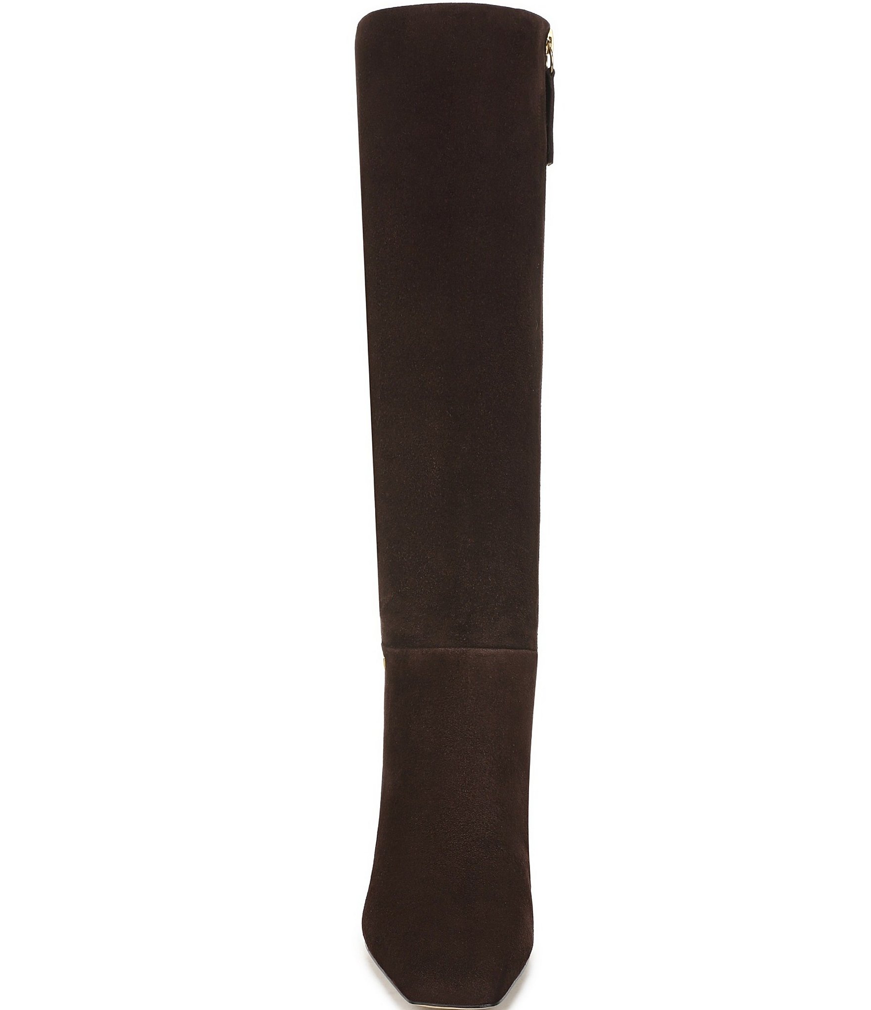 Franco Sarto Flexa Shara Suede Square Toe Tall Boots