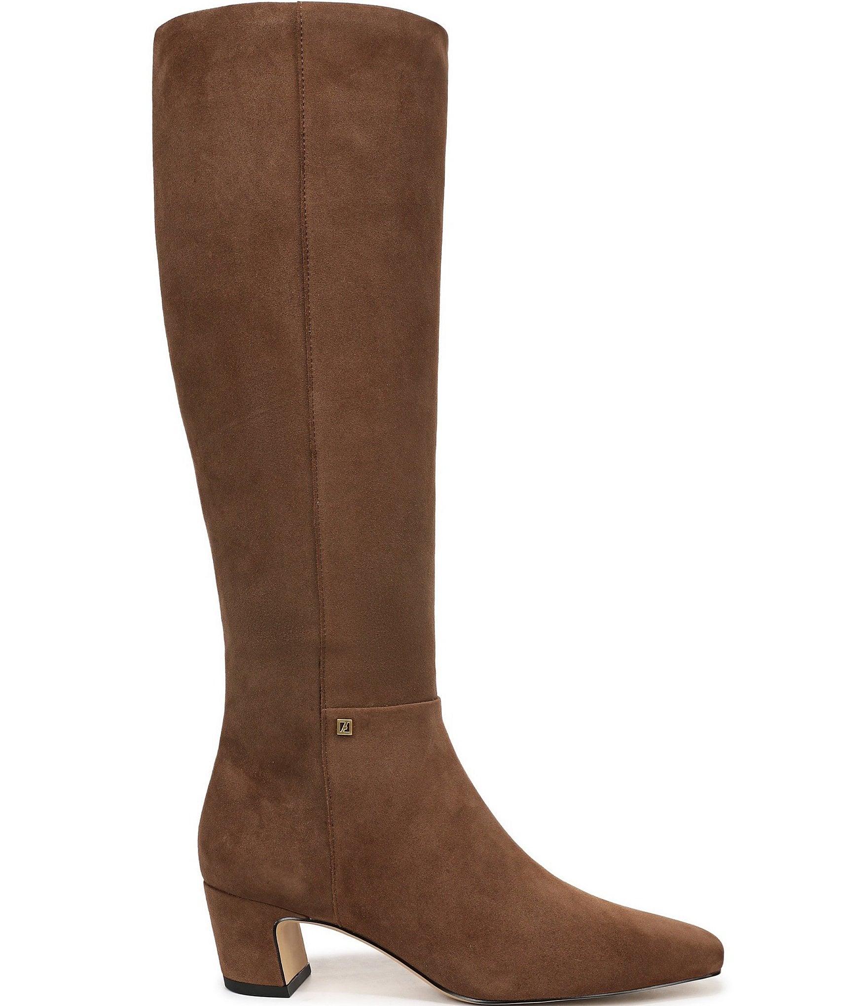 Franco Sarto Flexa Shara Suede Square Toe Tall Boots