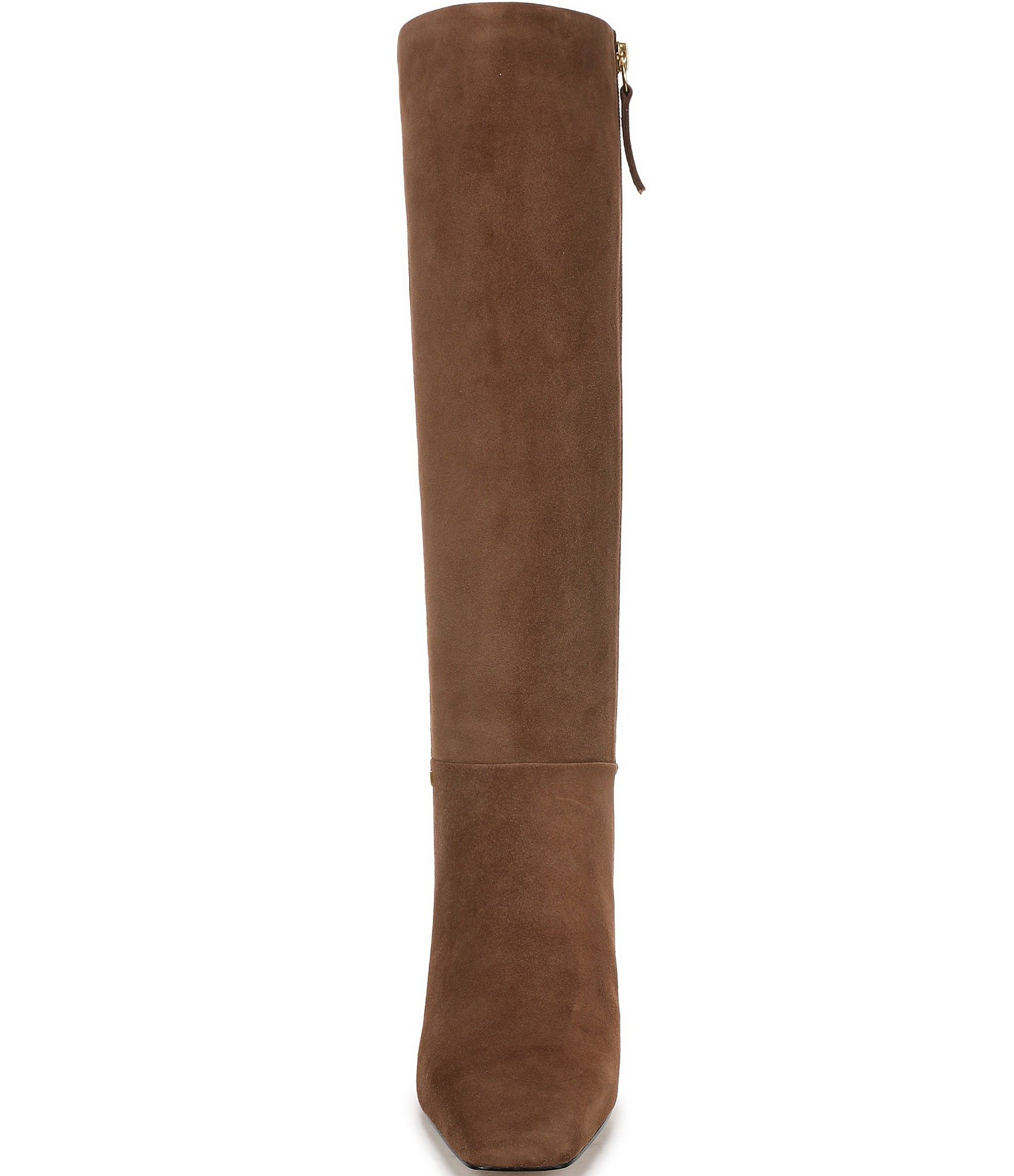 Franco Sarto Flexa Shara Suede Square Toe Tall Boots