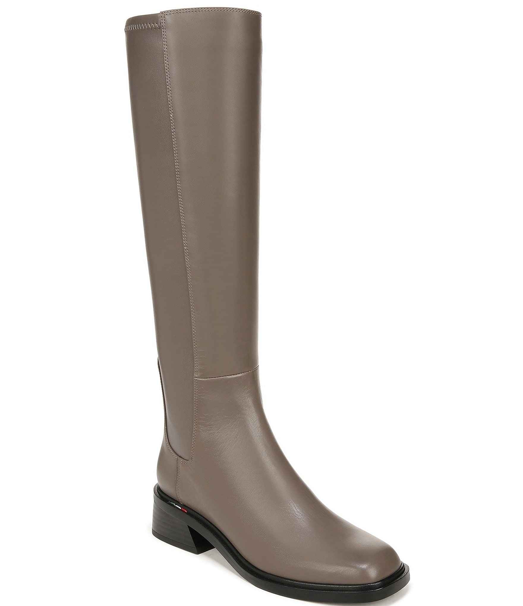 Franco Sarto Giselle Leather Wide Calf Tall Boots Dillard s