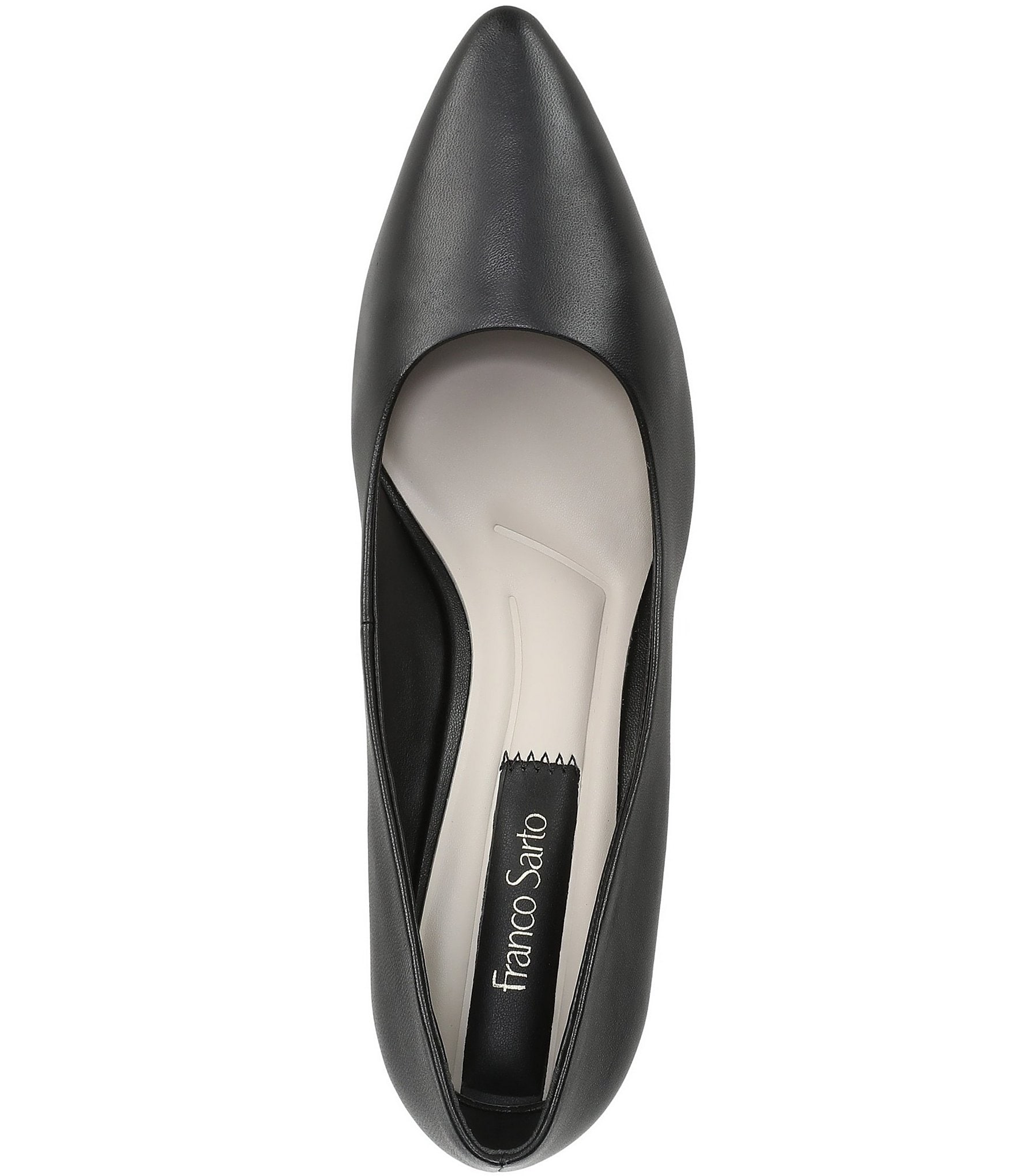 Franco Sarto Julissa Leather Pointed Toe Pumps