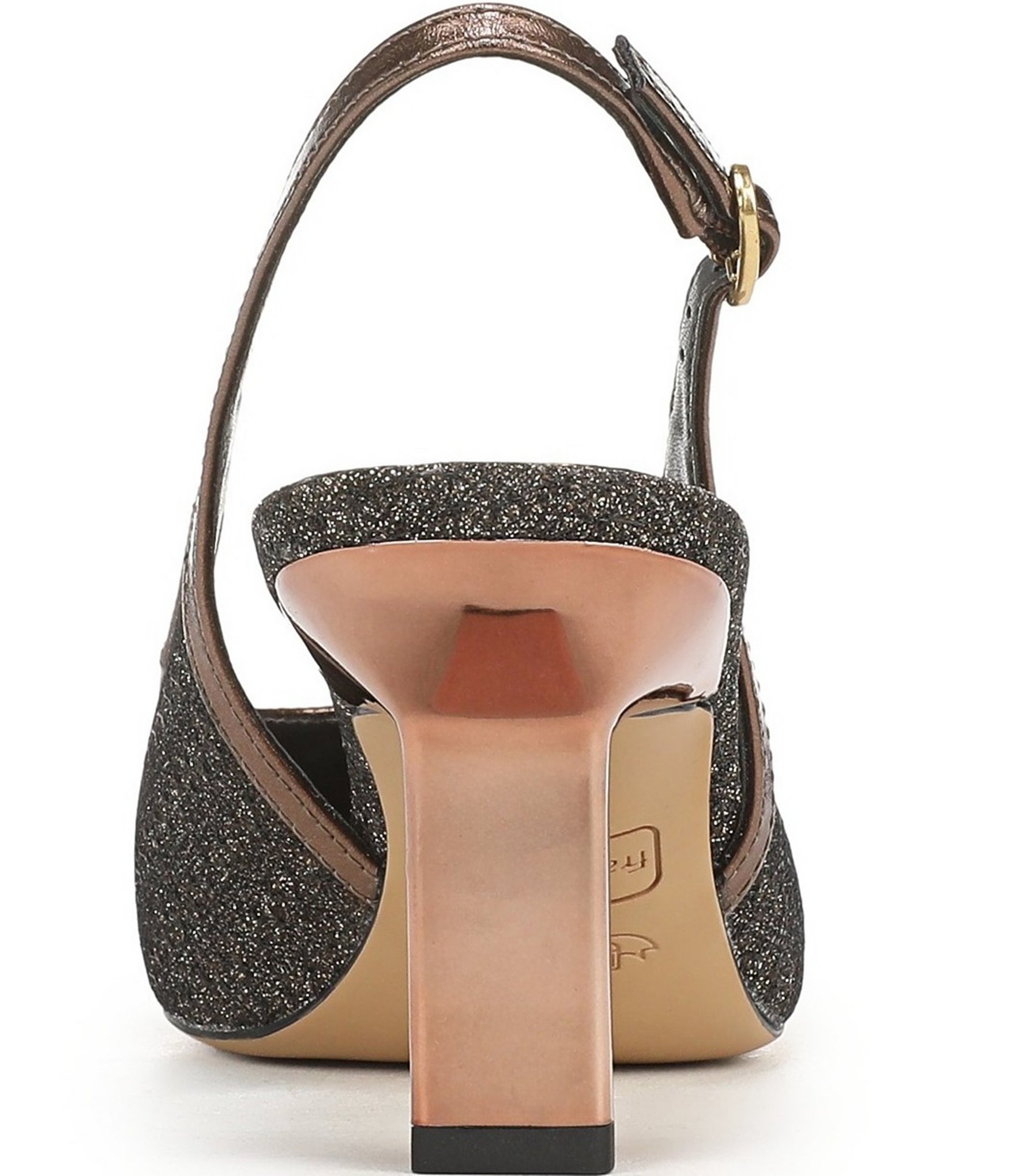 Franco Sarto Jurina3 Textured Glitter Slingback Pumps
