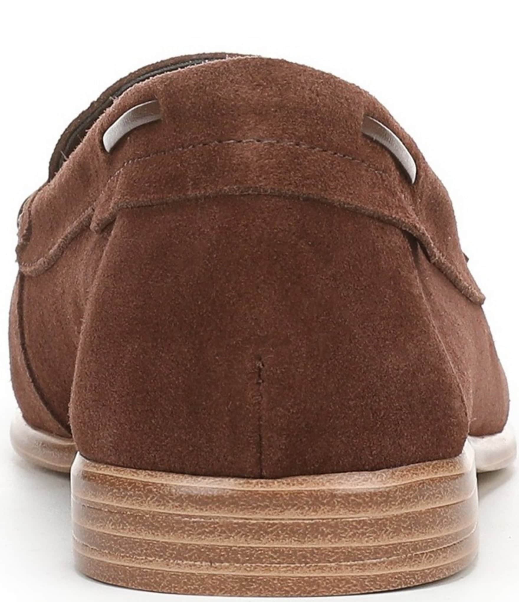 Franco Sarto Maude Suede Whipstitch Loafers