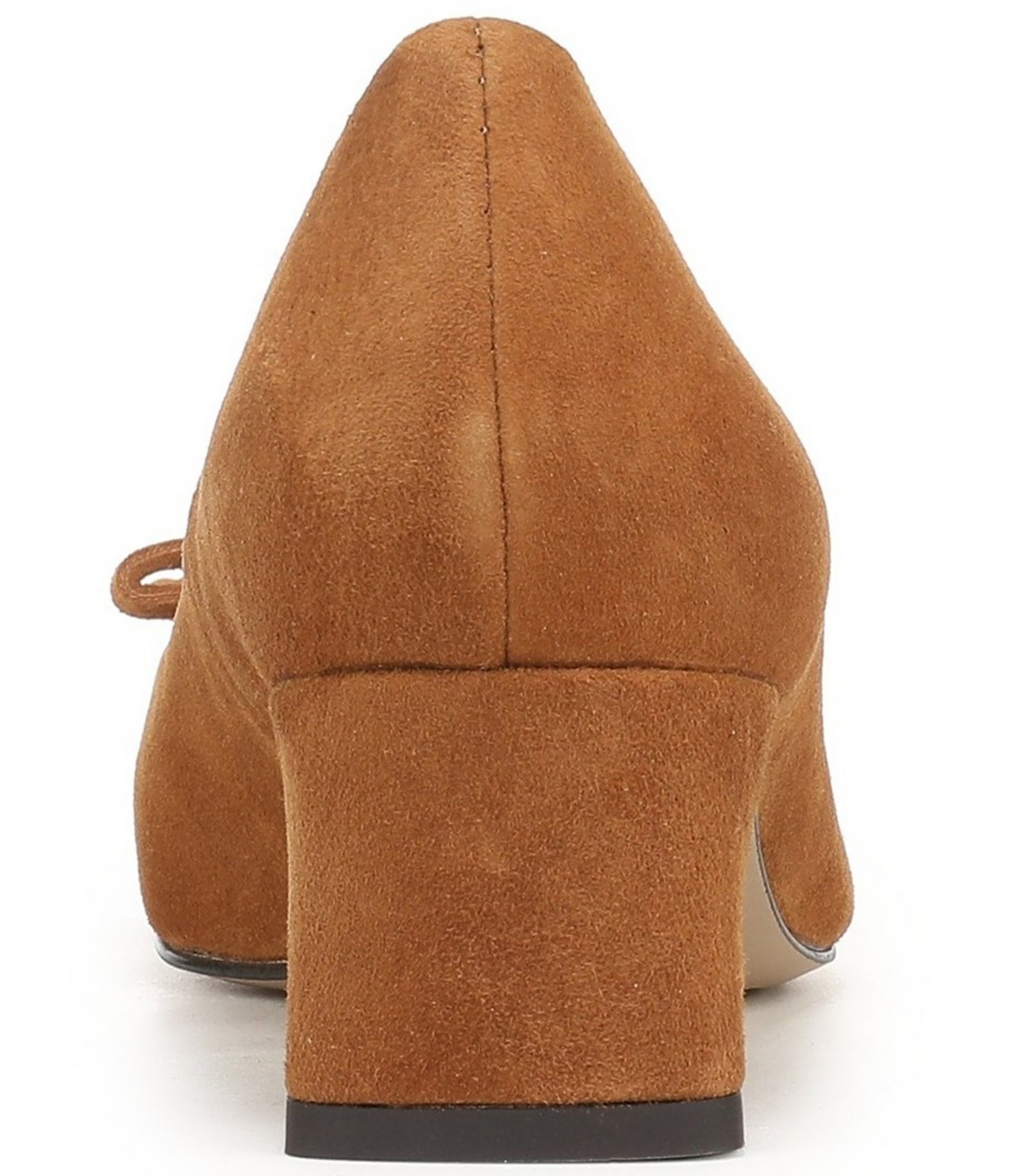 Franco Sarto Racer Suede Bow Pointed Toe Pumps