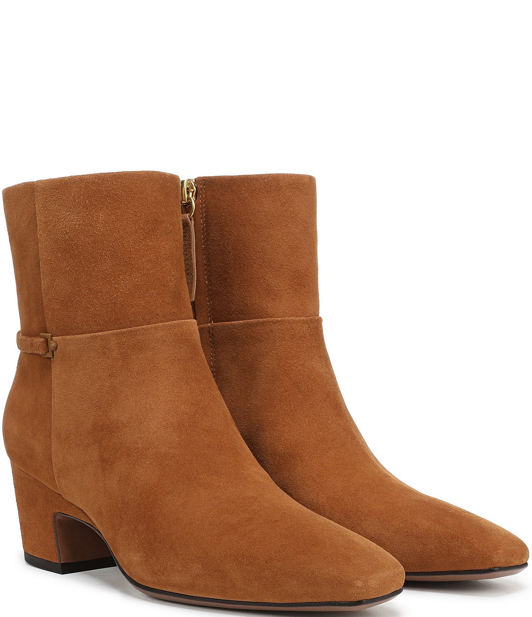 Franco Sarto Saydie Suede Booties