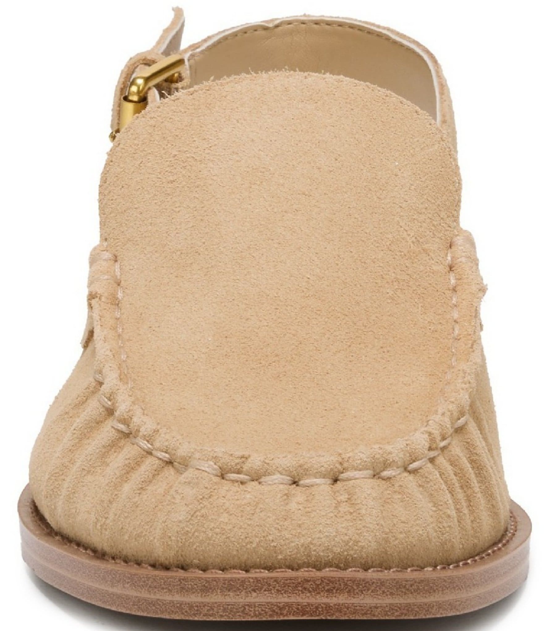 Franco Sarto Sully Suede Slingback Loafers