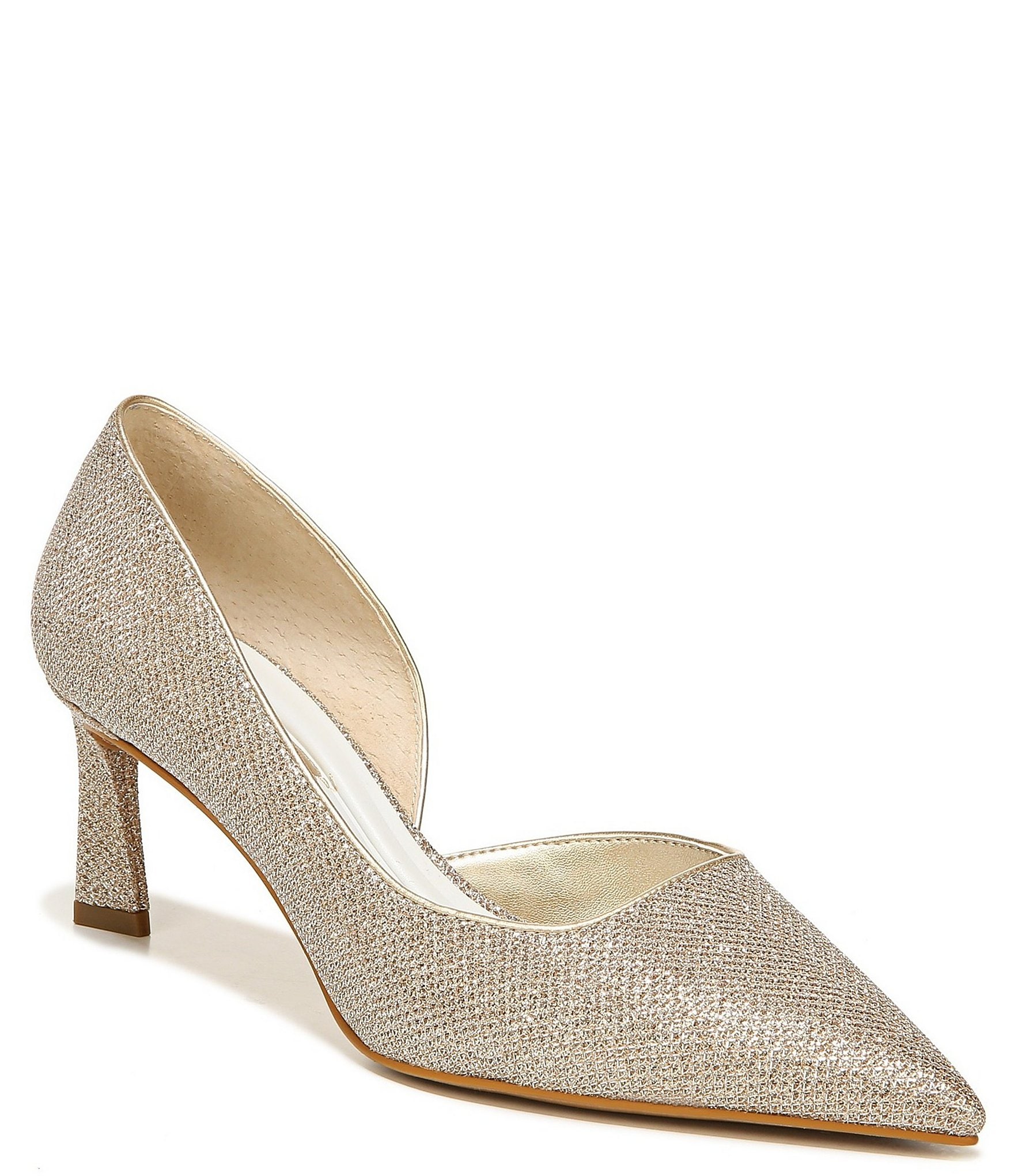 Franco Sarto Tana 2 Glitter d'Orsay Pumps | Dillard's