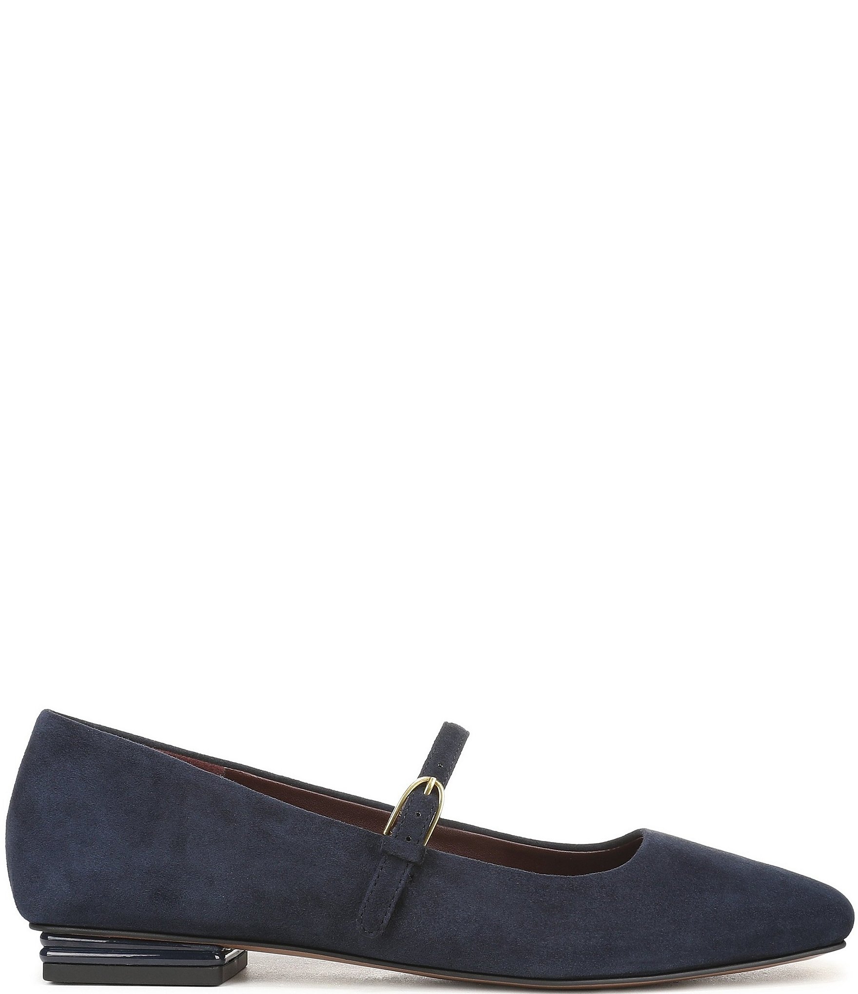 Franco Sarto Tinsley Suede Mary Jane Flats