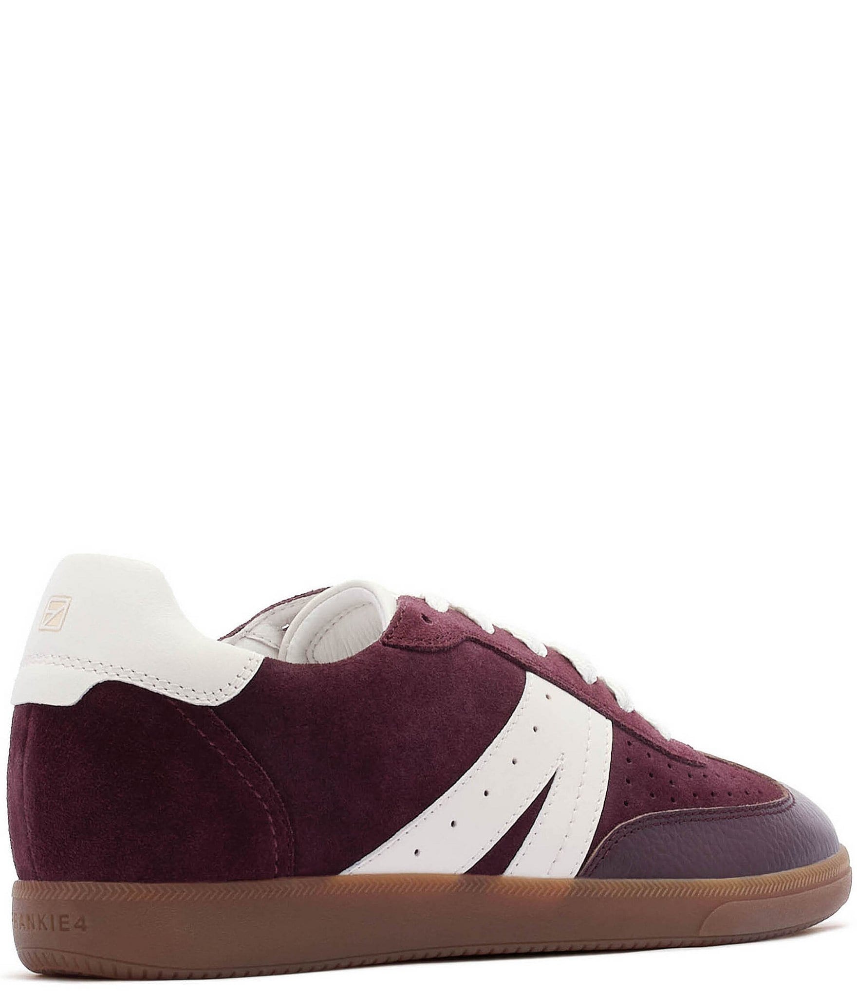 FRANKIE4 Perforated Levi Suede & Leather Sneakers