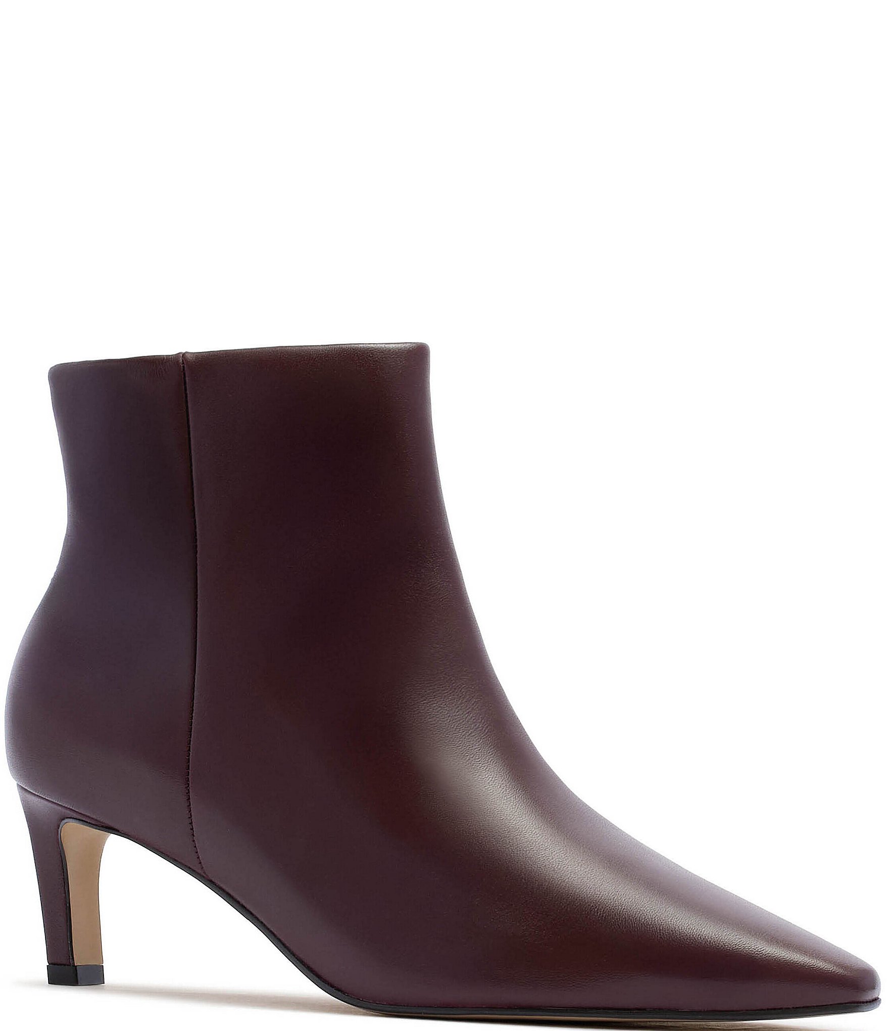 FRANKIE4 Suki Leather Snip Toe Dress Booties