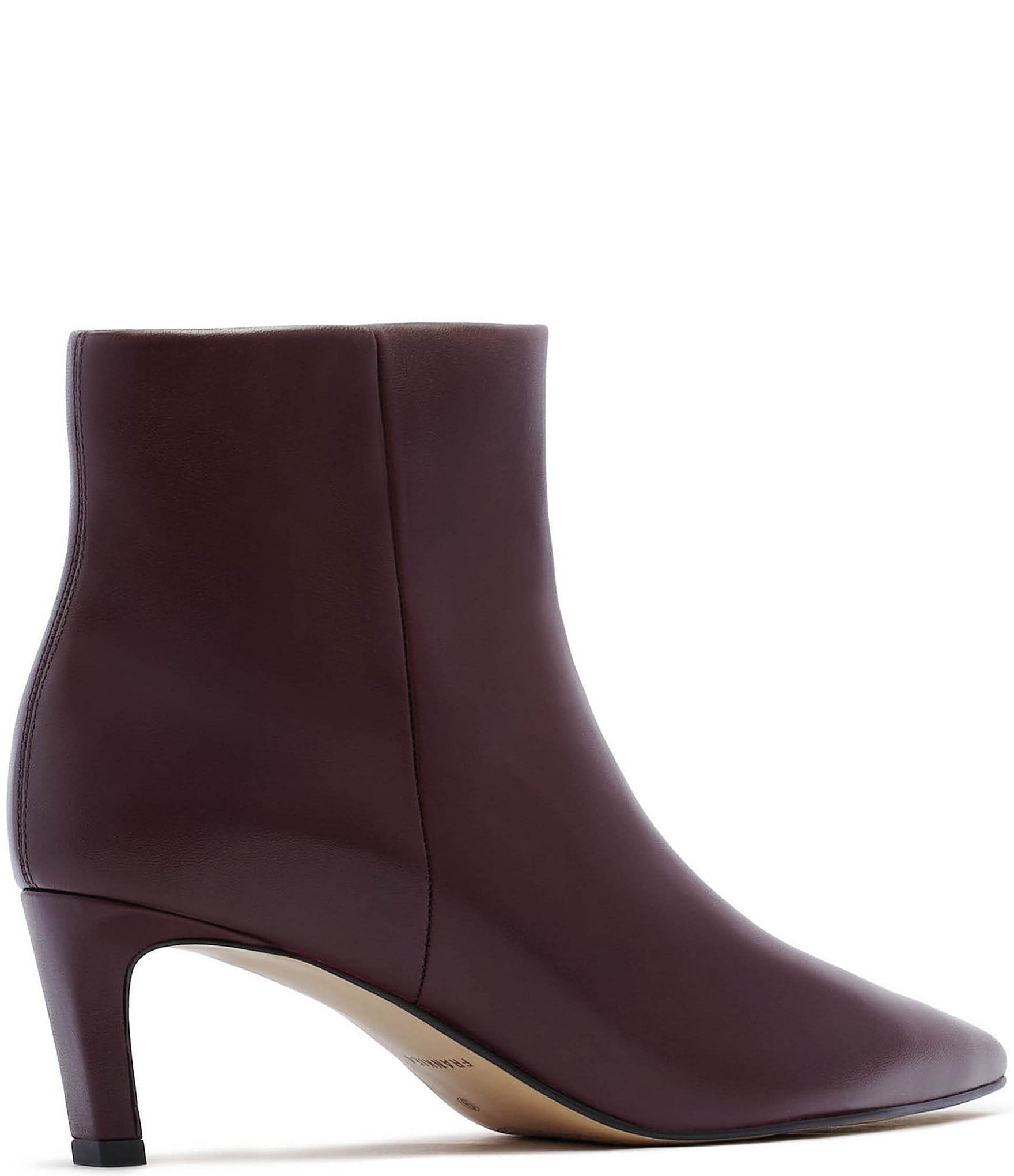 FRANKIE4 Suki Leather Snip Toe Dress Booties
