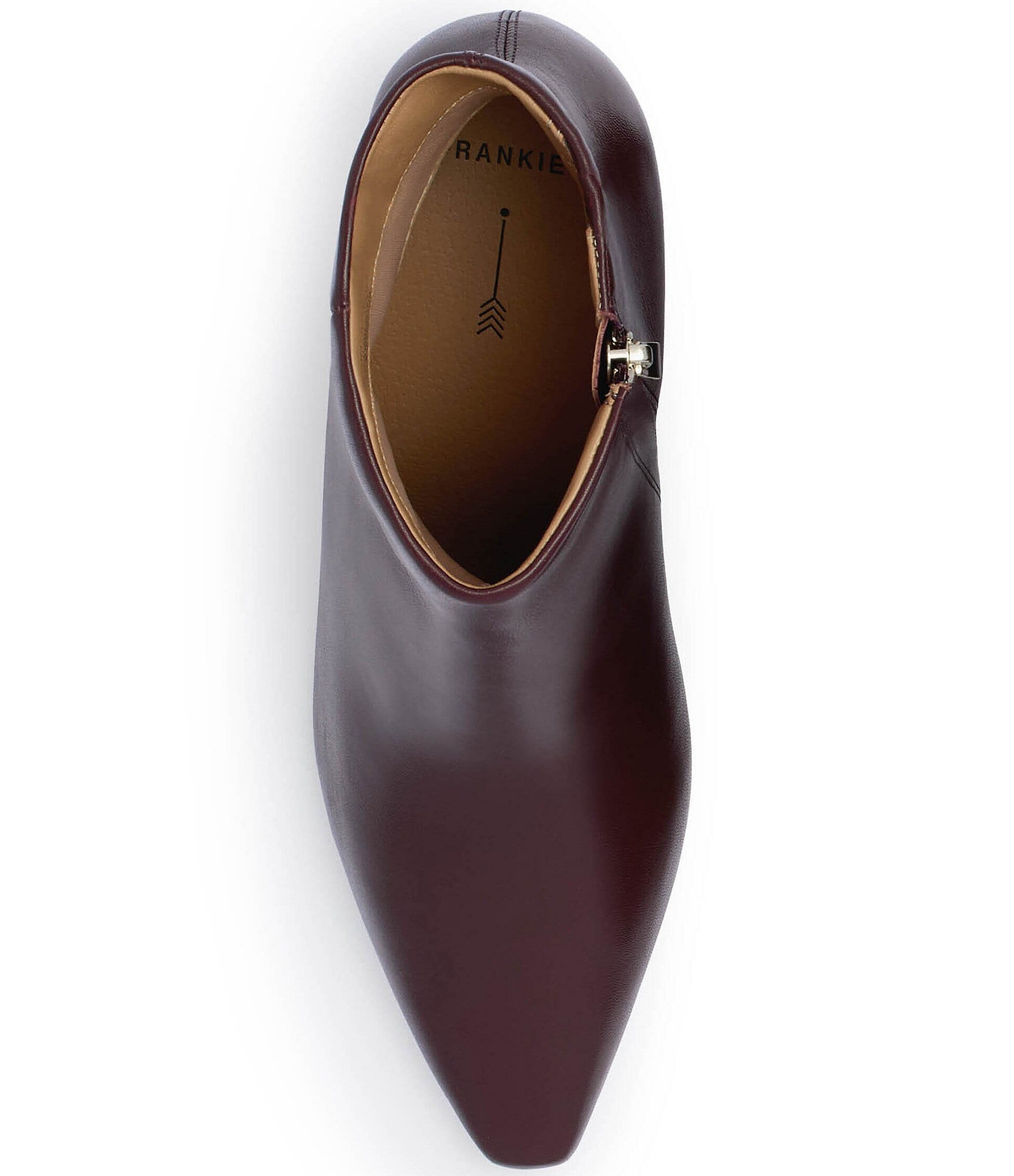 FRANKIE4 Suki Leather Snip Toe Dress Booties