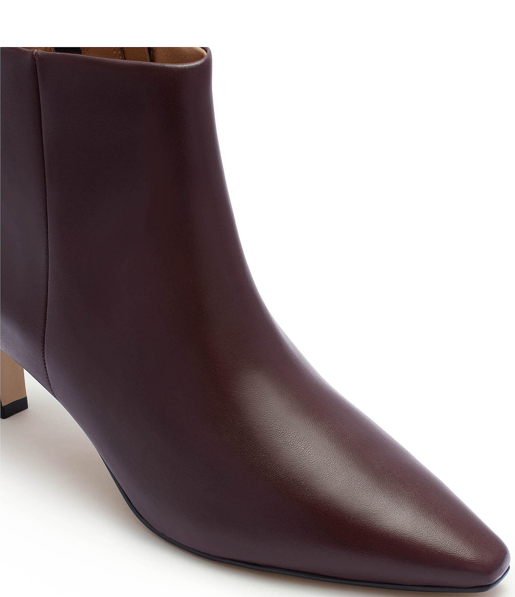 FRANKIE4 Suki Leather Snip Toe Dress Booties
