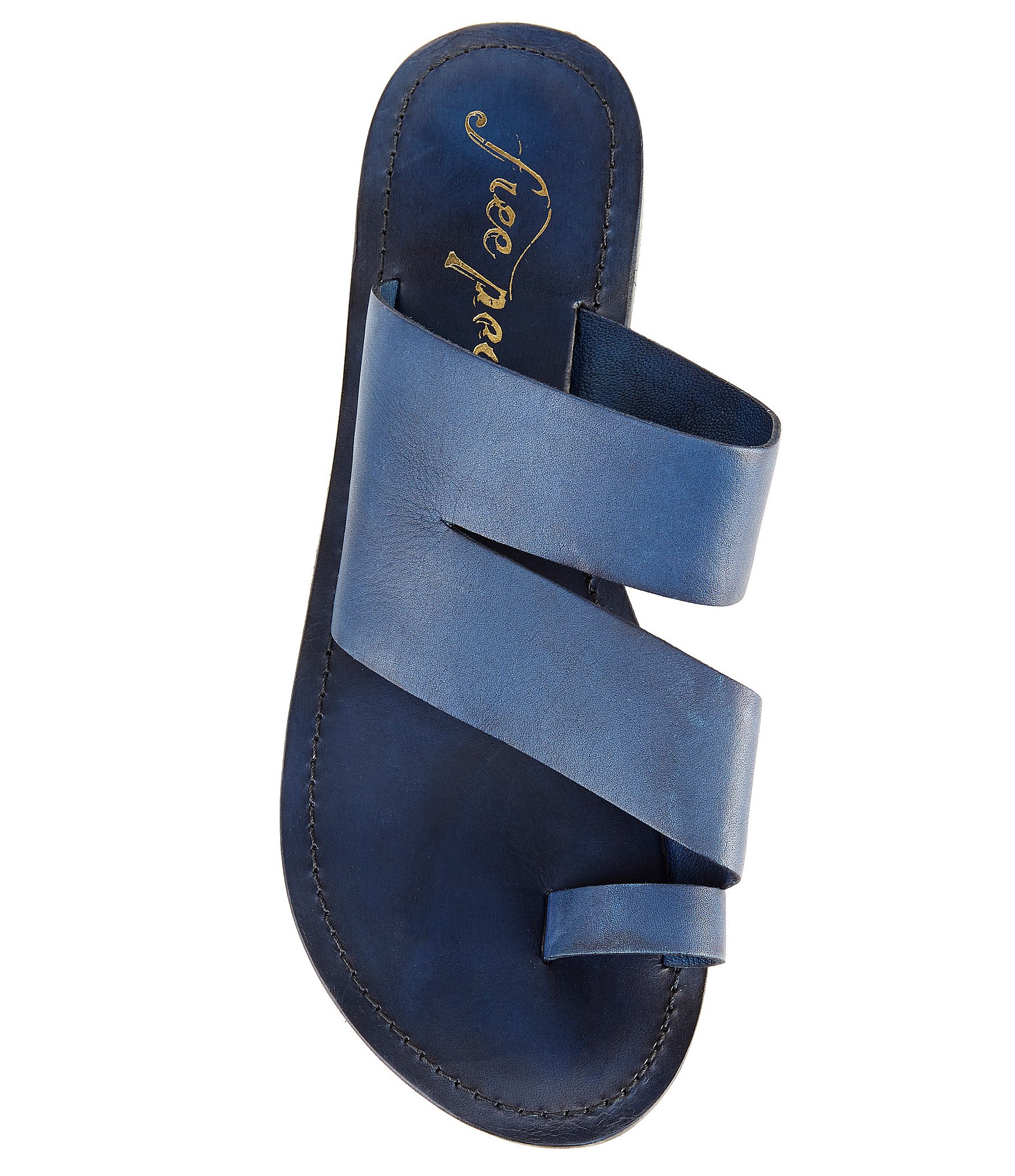 Free People Abilene Leather Toe Loop Sandals